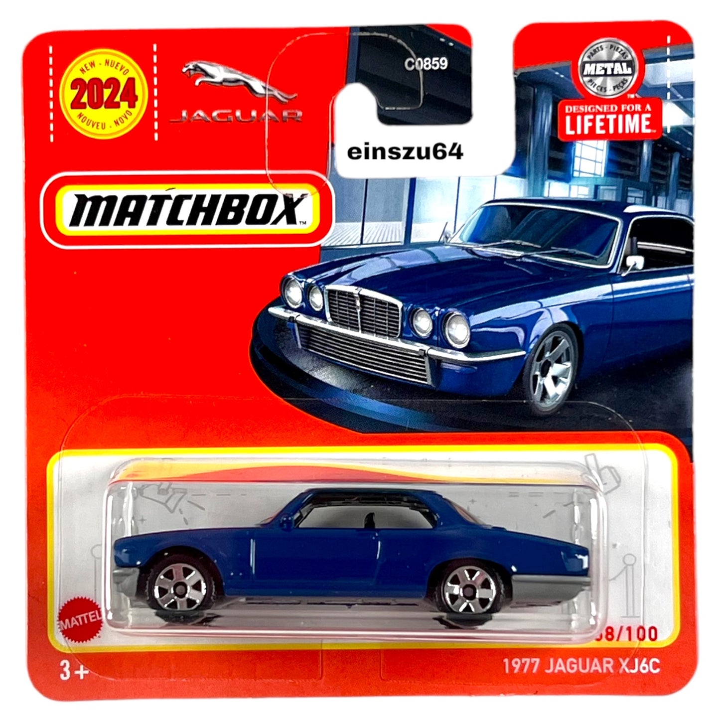 Matchbox 2024 - 1977 Jaguar XJ6C - HVN26 - 58/100 - 1:64