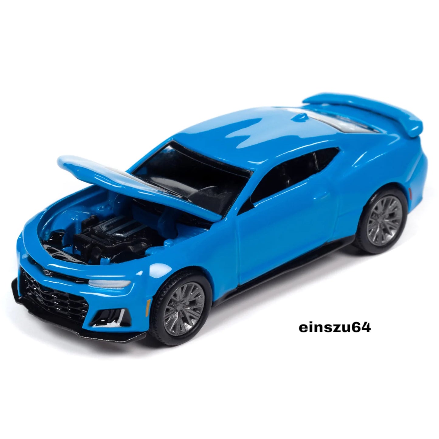 AUTO WORLD - 2022 Chevrolet Camaro ZL1, Rapid blue - 1:64 - AWSP138B