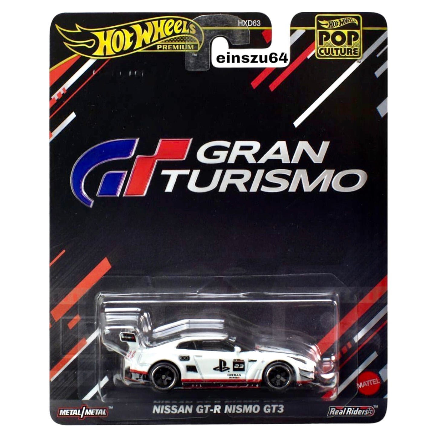 Hot Wheels 2024 - Pop-Culture - Nissan GT-R Nismo GT3 - Gran Turismo - HVJ34
