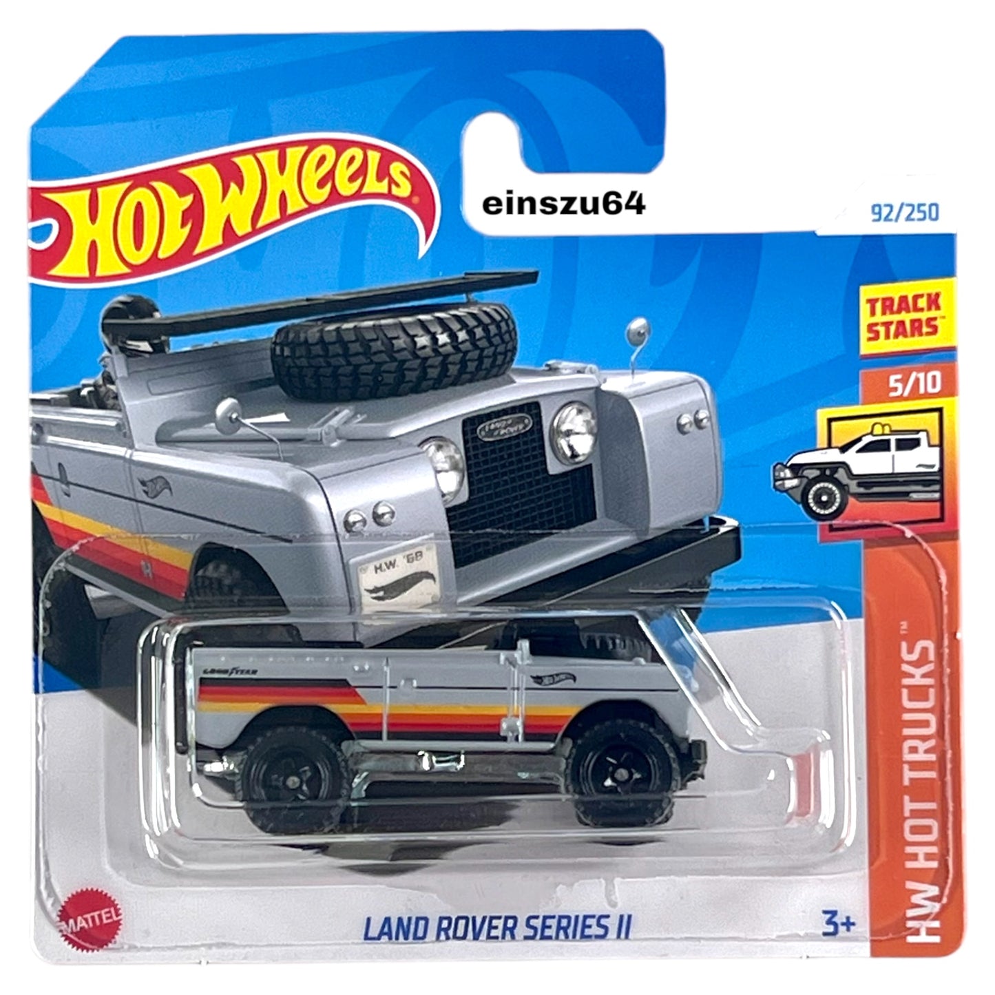 Hot Wheels 2024 - Land Rover Series II - Hot Trucks 5/10 - HTC32 - 92/250 - 1:64