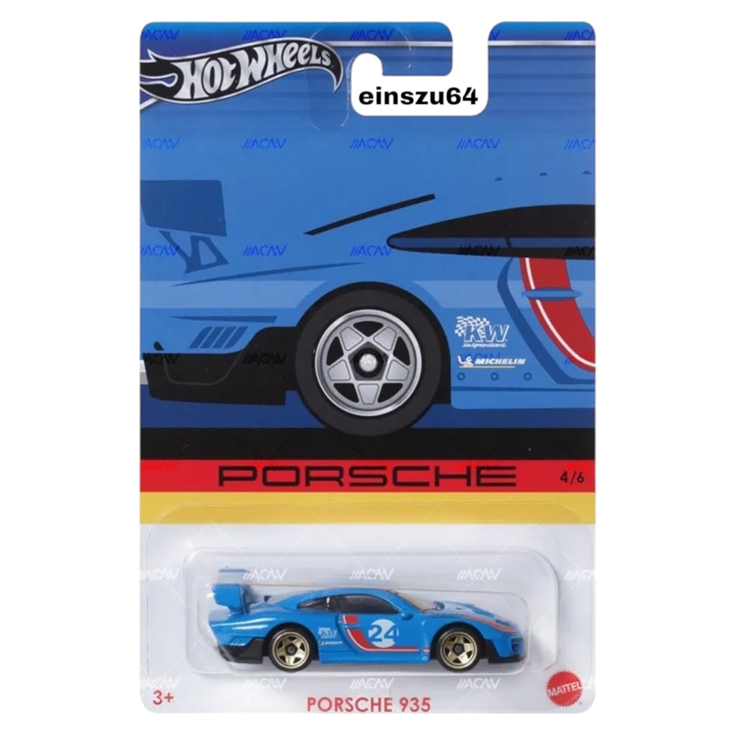 Hot Wheels 2024 - Porsche Celebration - Porsche 935 - HRW59 - 1:64