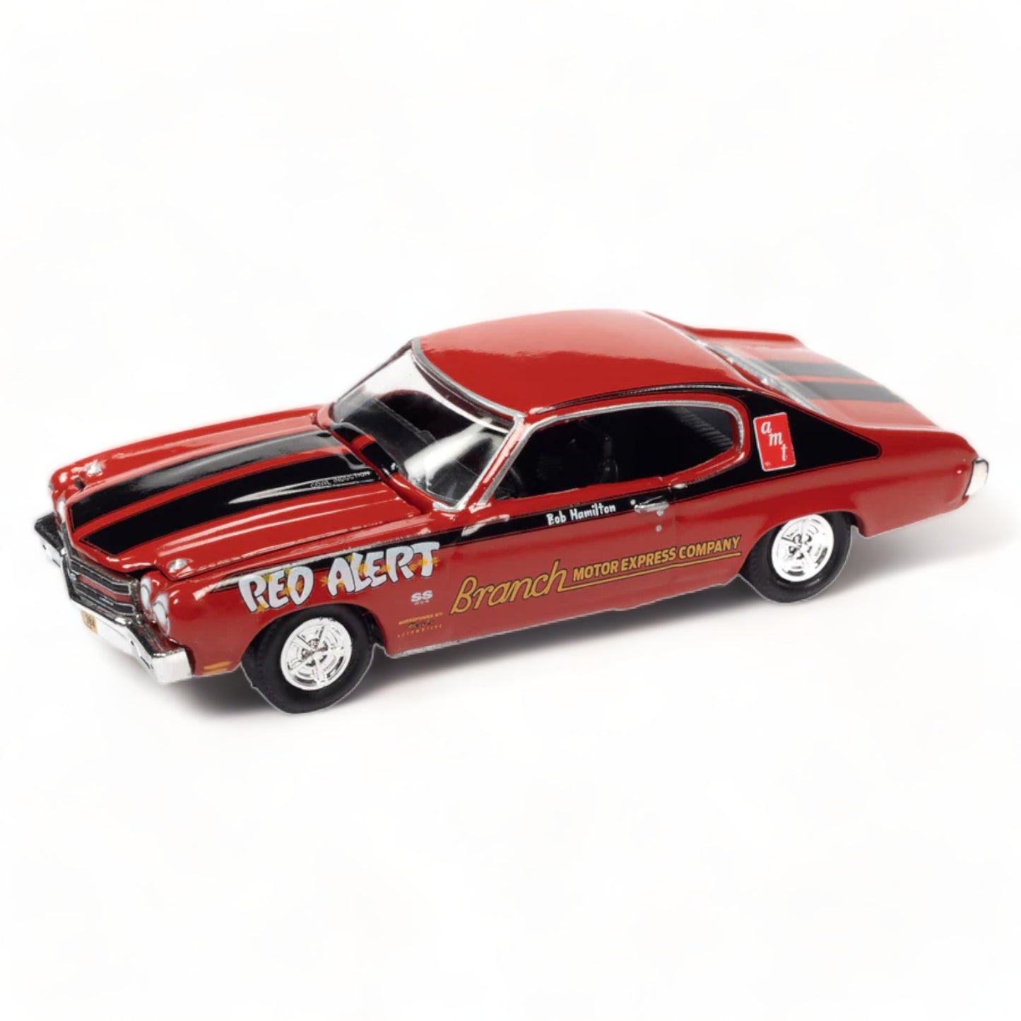 Racing Champions - 1970 Chevrolet Chevelle, Cranberry Red - RC013-1