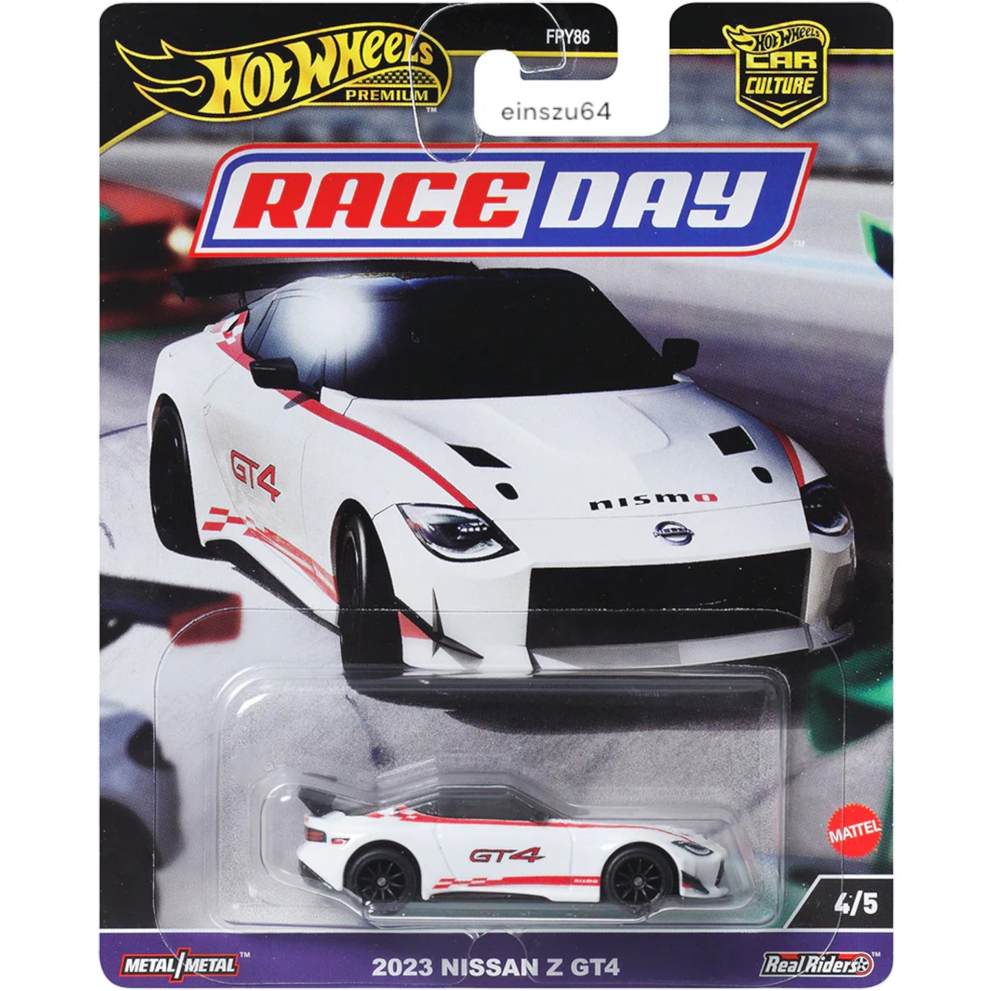 Hot Wheels 2024 - Race Day - 2023 Nissan Z GT4 - HRV73