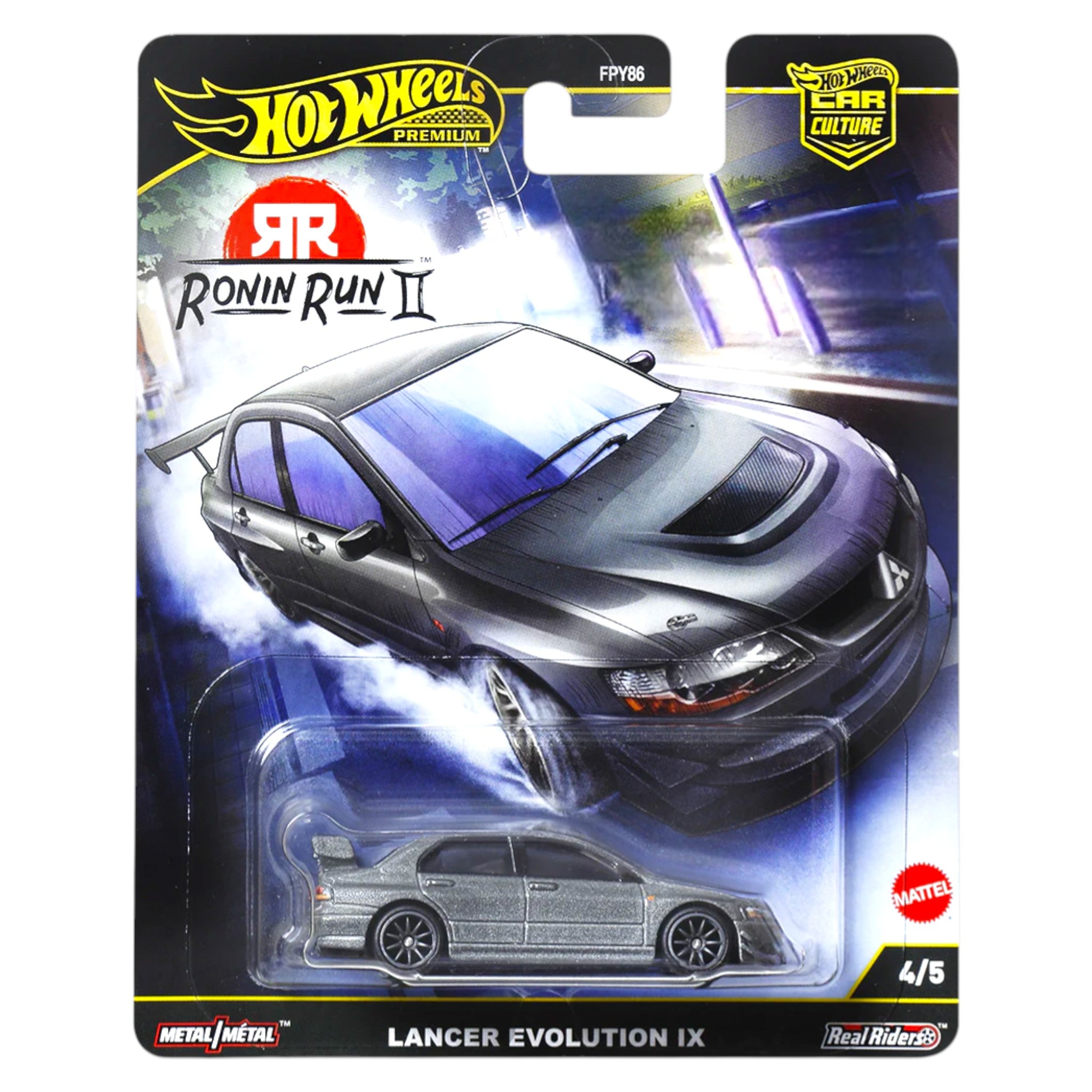 Hot Wheels 2025 - Pre-Order - Ronin Run 2 - Lancer Evolution IX