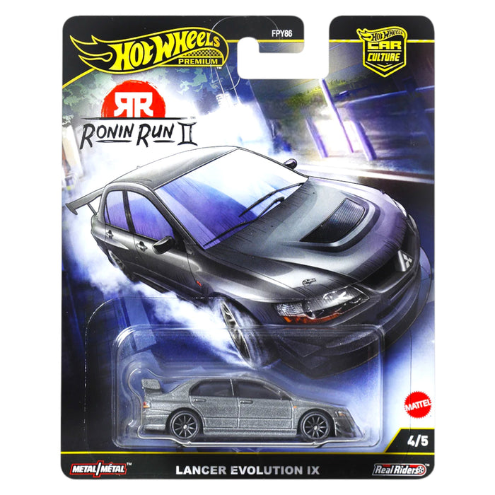 Hot Wheels 2025 - Pre-Order - Ronin Run 2 - Lancer Evolution IX