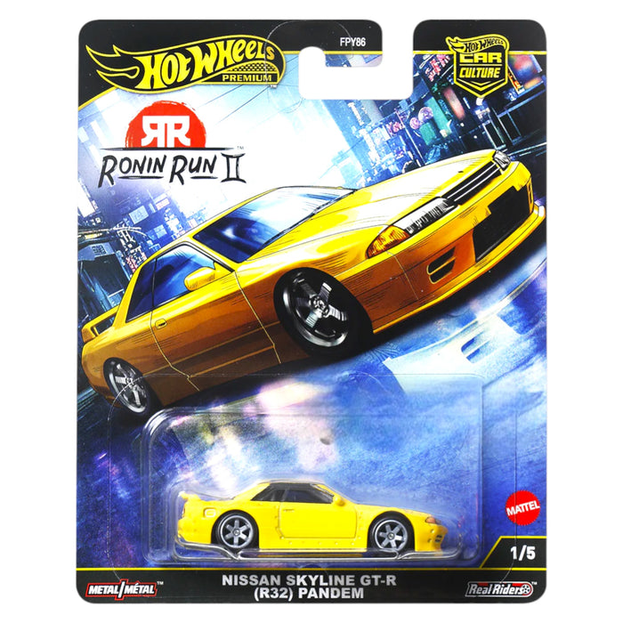 Hot Wheels 2025 - Pre-Order - Ronin Run 2 - Nissan Skyline GT-R (R32) Pandem