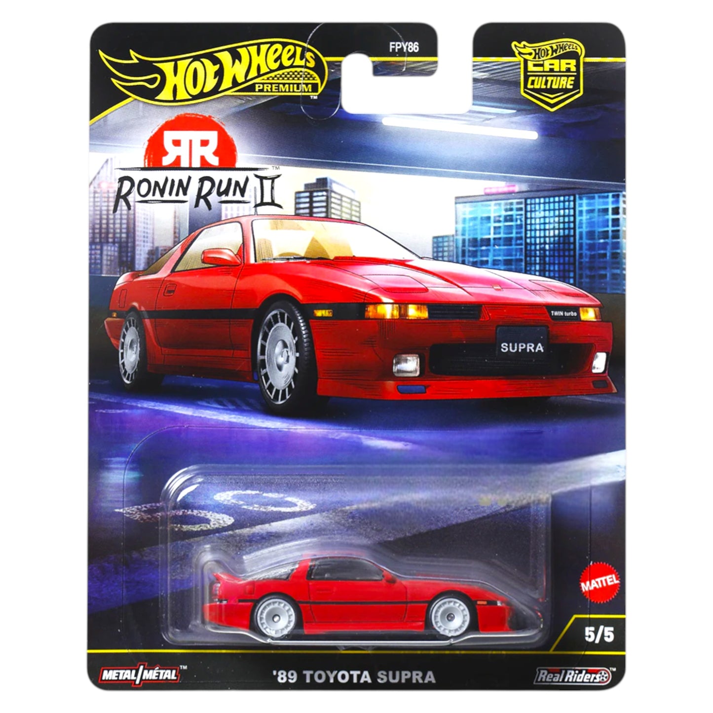 Hot Wheels 2025 - Ronin Run 2 - ´89 Toyota Supra - JBK90