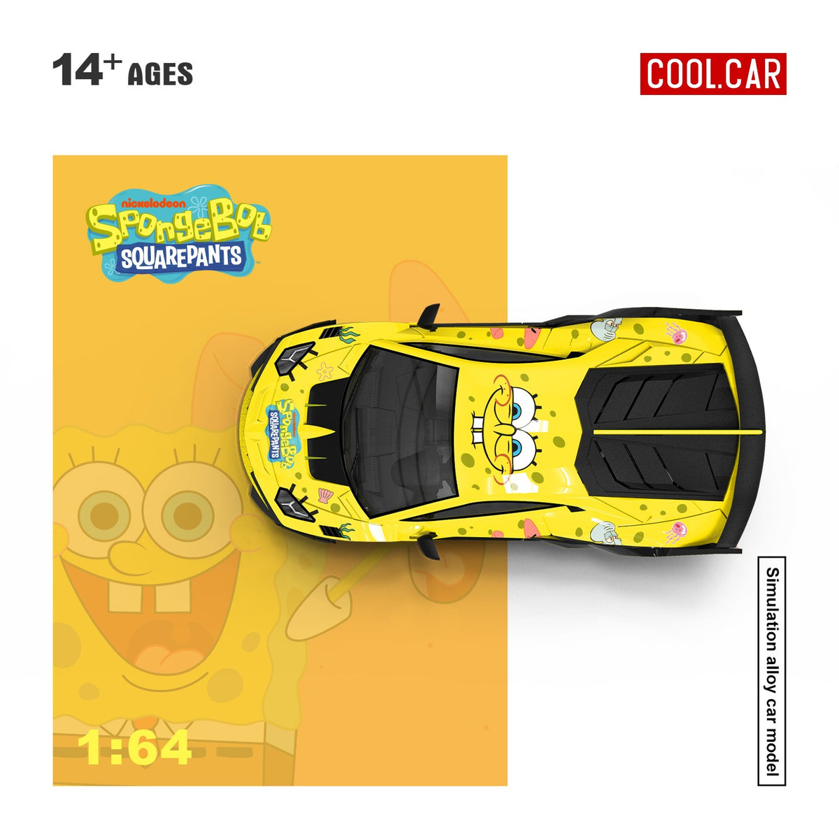 CoolCar - Pre-Order - Lamborghini GTEVO SpongeBob - CC643836