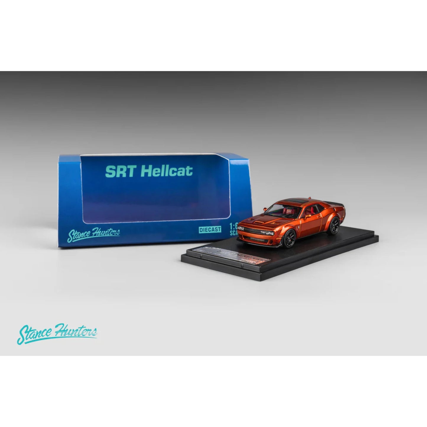 Stance Hunters - Pre-Order - Dodge SRT Hellcat, Orange Metallic - SH64-HELL-MORG