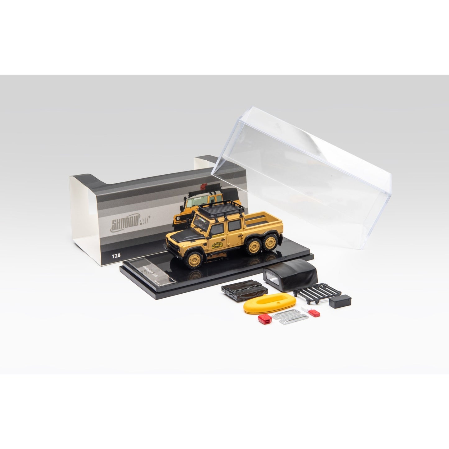 ShadowPro - Defender 6x6 with Accessories, RHD, Yellow - SHD64-KS-053-728