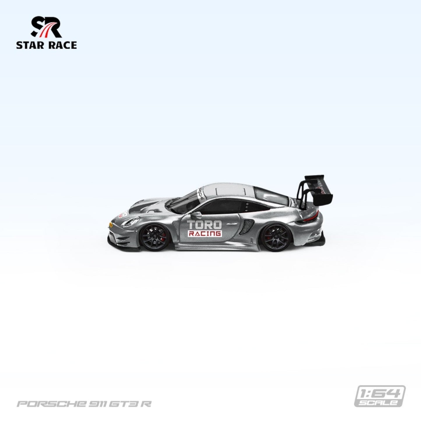 Star Race - Pre-Order - Porsche 911 GT3 matte silver - SR64025
