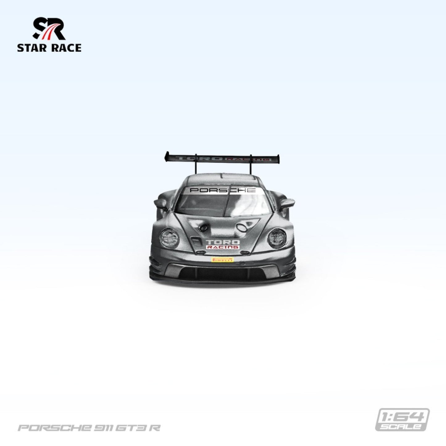 Star Race - Pre-Order - Porsche 911 GT3 matte silver - SR64025