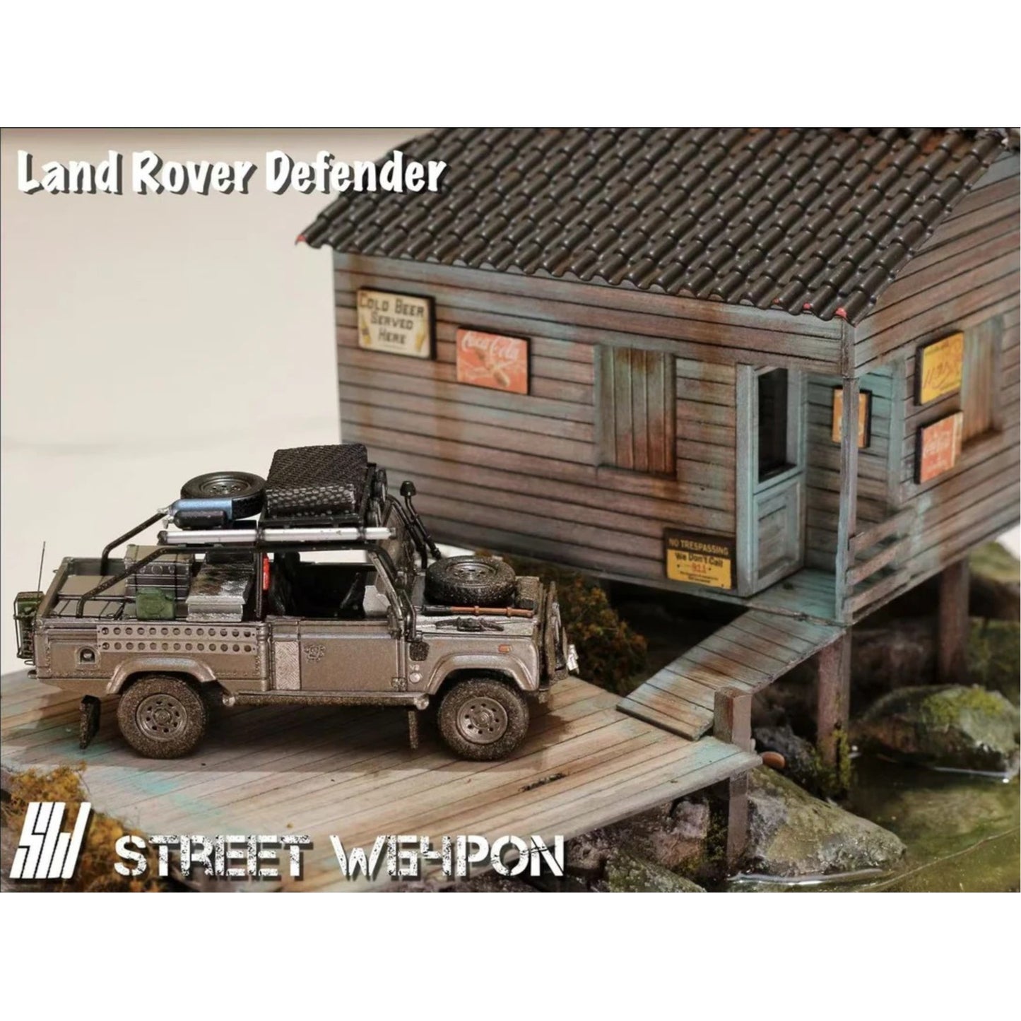 Street Weapon - Land Rover Defender *Tomb Raider*, muddy - STW186