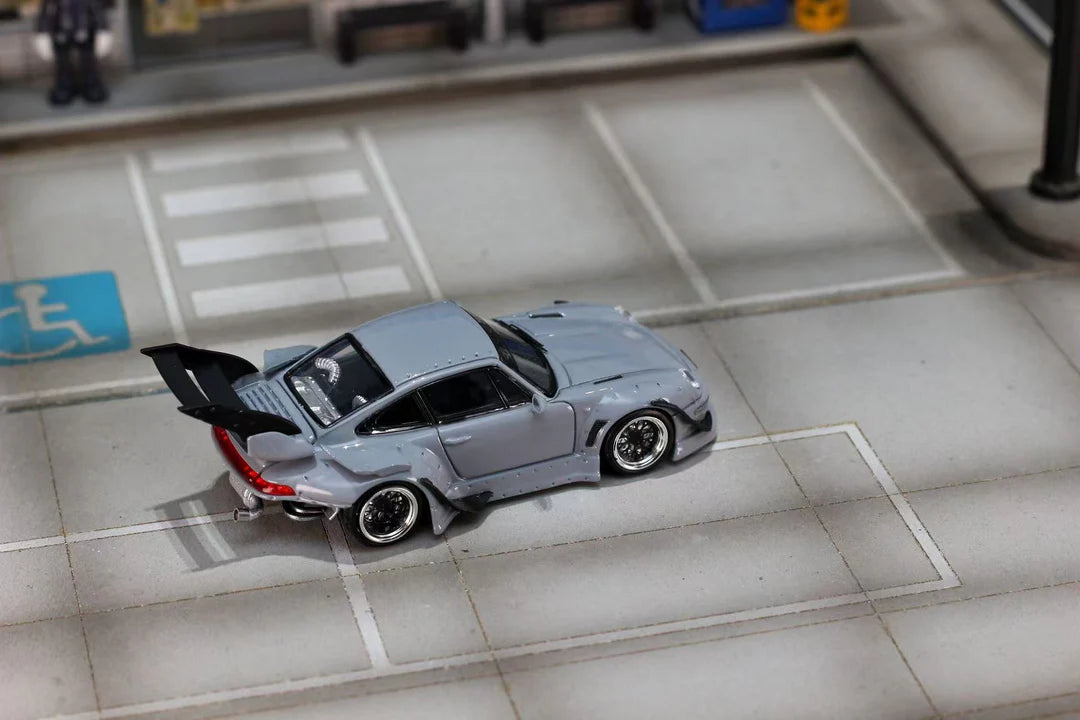 Street Weapon - Pre-Order - RWB 993 high tail, nardo grey - STW261