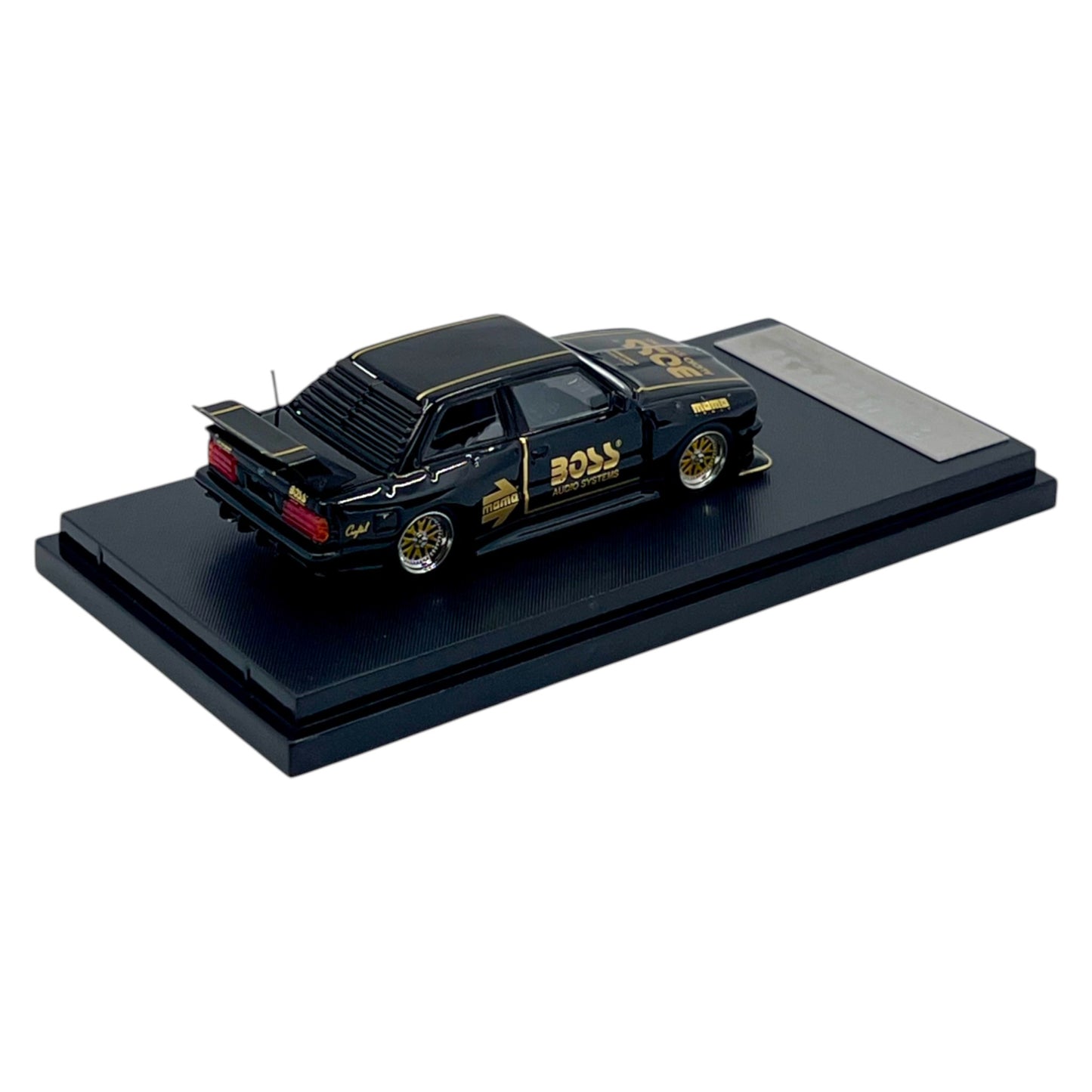 Sreet Weapon - BMW E30 *BOSS*, black/gold - STW128
