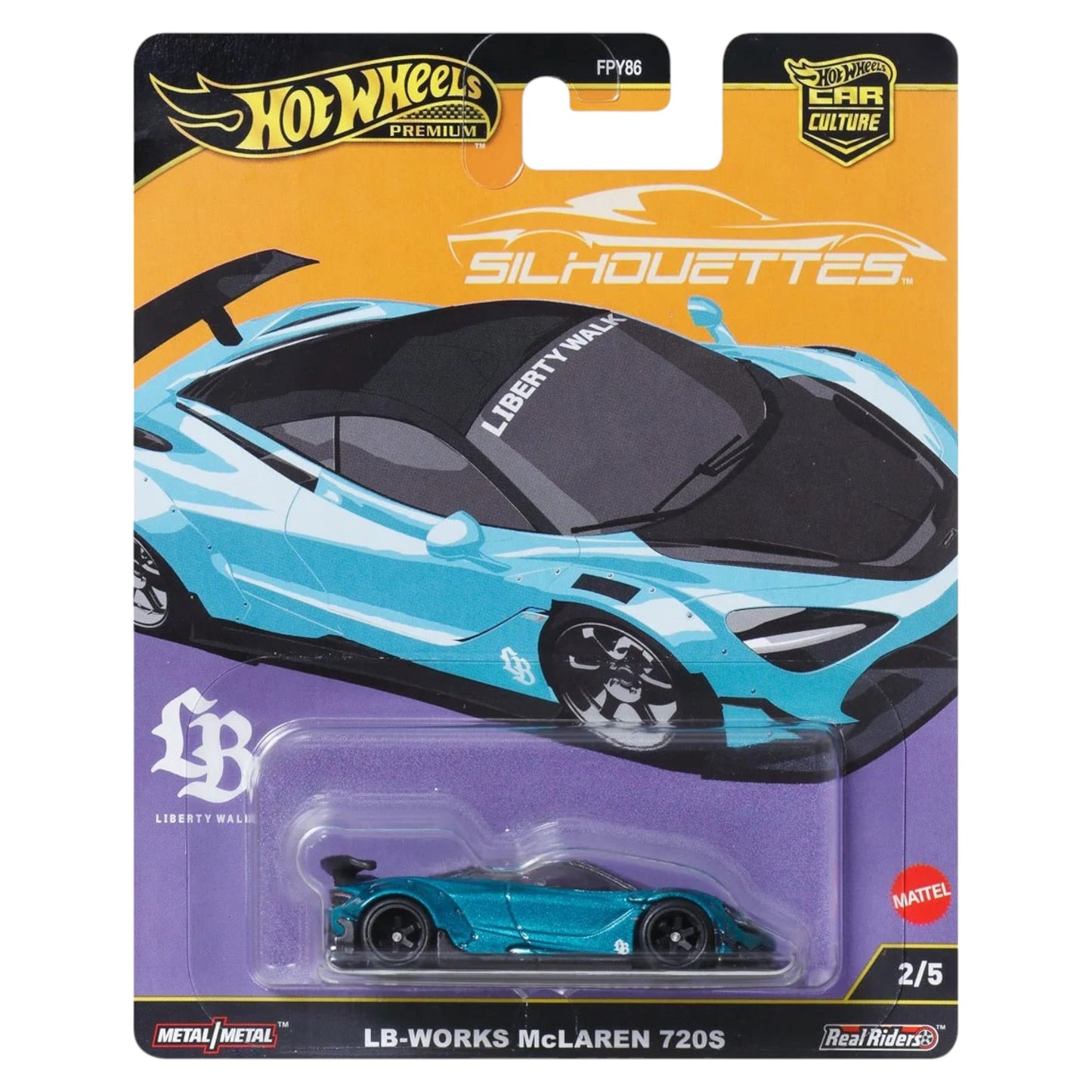Hot Wheels 2025 - Silhouettes - LB-Works McLaren 720s - JBK47