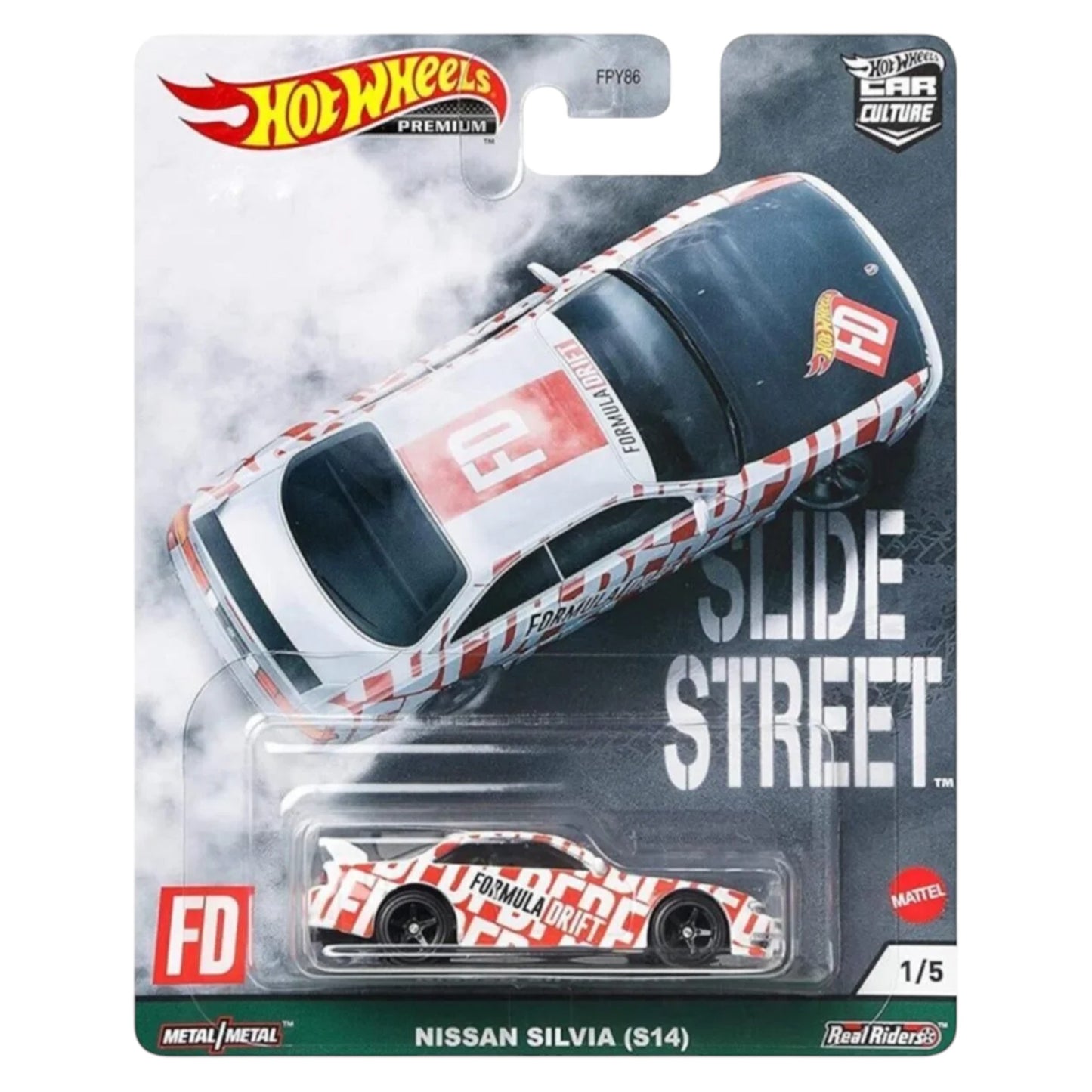 Hot Wheels 2021 - Slide Street - Nissan Silvia S14 - GRJ82