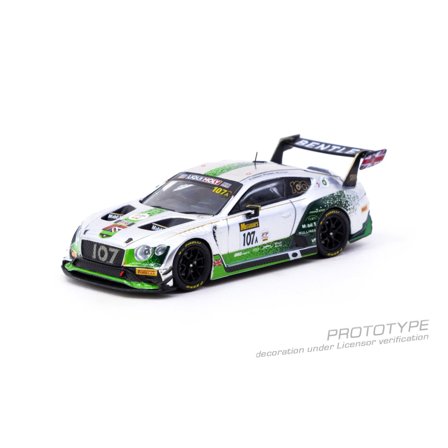 Tarmac Works - Pre-Order - 2019 Bentley Continental GT3 J.Gounon/S.Kane/J.Pepper Bathurst 12 Hour - T64-030-19BA107