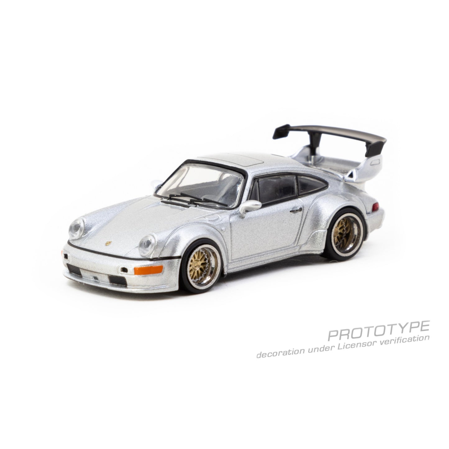 Tarmac Works - Pre-Order - RWB 964, silver - T64-037-SL