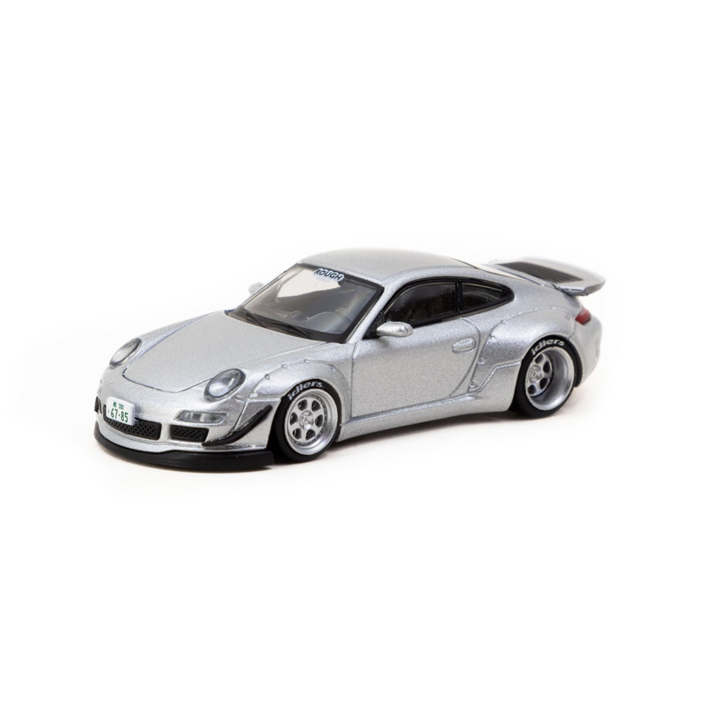 Tarmac Works - Porsche RWB 997 *Abu Dhabi*, silver - T64-057-AB