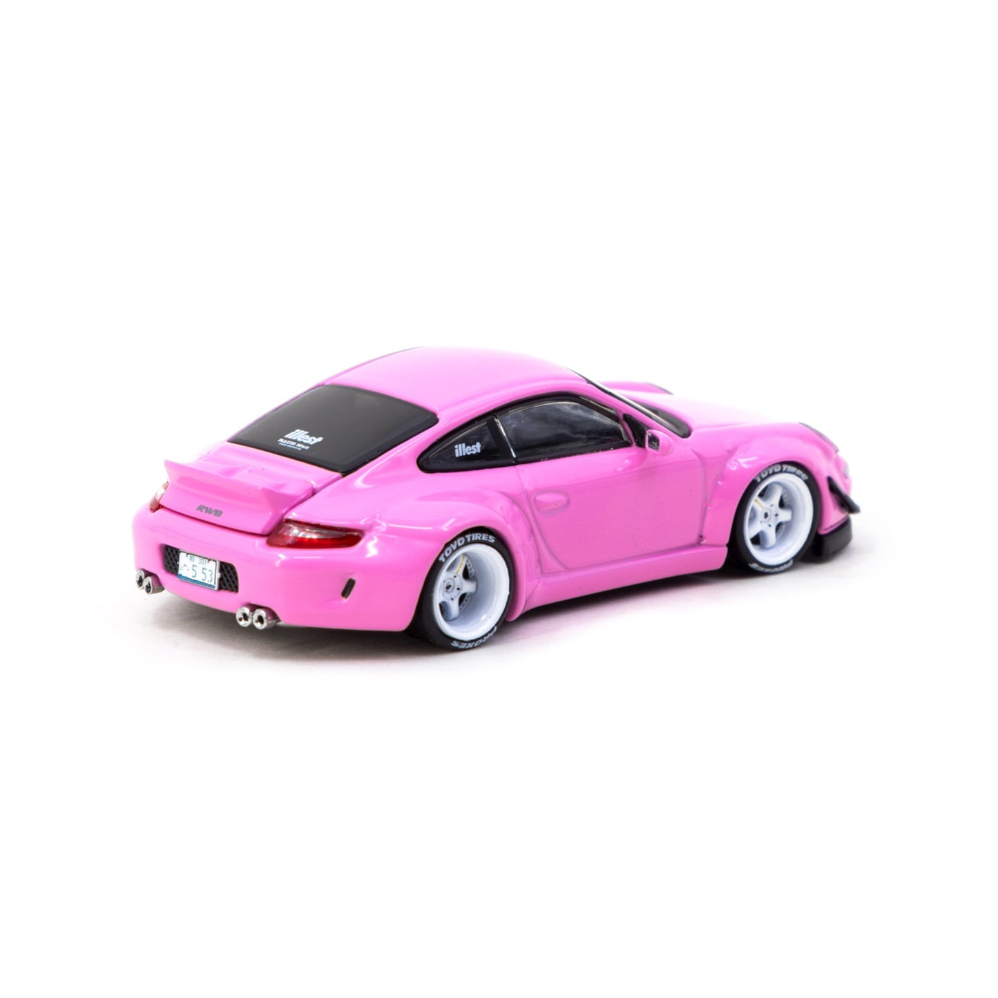Tarmac Works - Porsche RWB 997, pink - T64-057-PN - 1:64