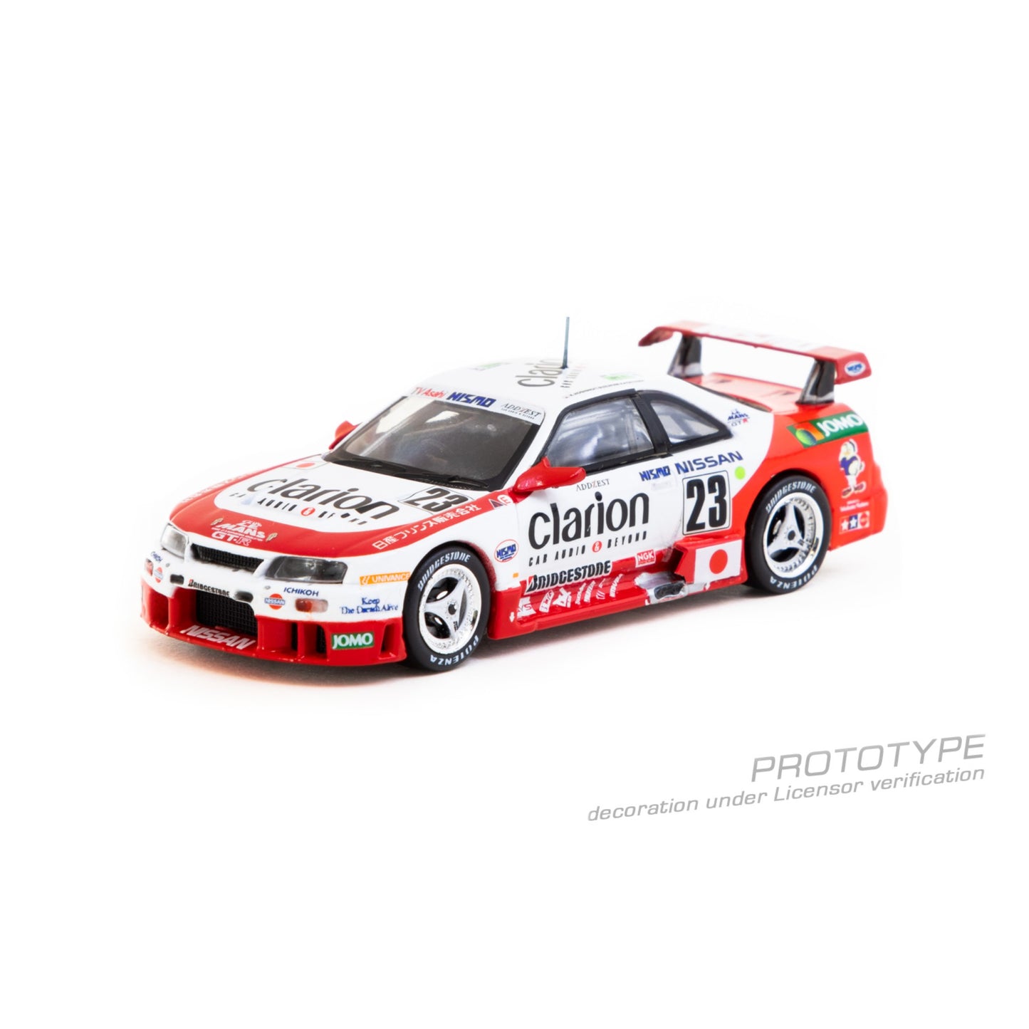 Tarmac Works - Pre-Order - 1995 Nissan Nismo GT-R LM #23 - 24h of Le Mans, white/red - T64-067-95LM23