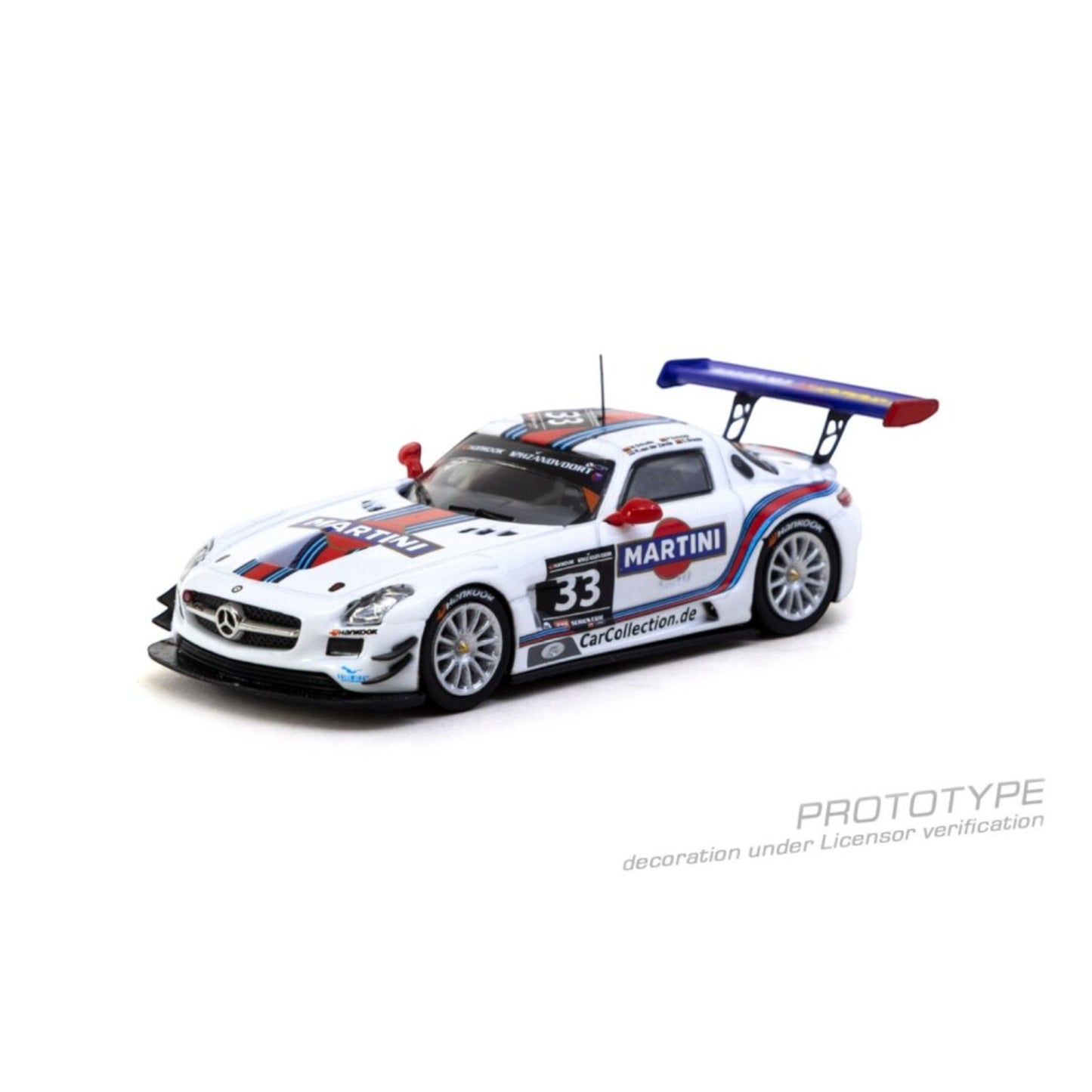 Tarmac Works - Pre-Order - 2014 Mercedes-Benz SLS AMG GT3 #33 Mirko Schultis Zandvoort Winner - T64-087-14ZDV33