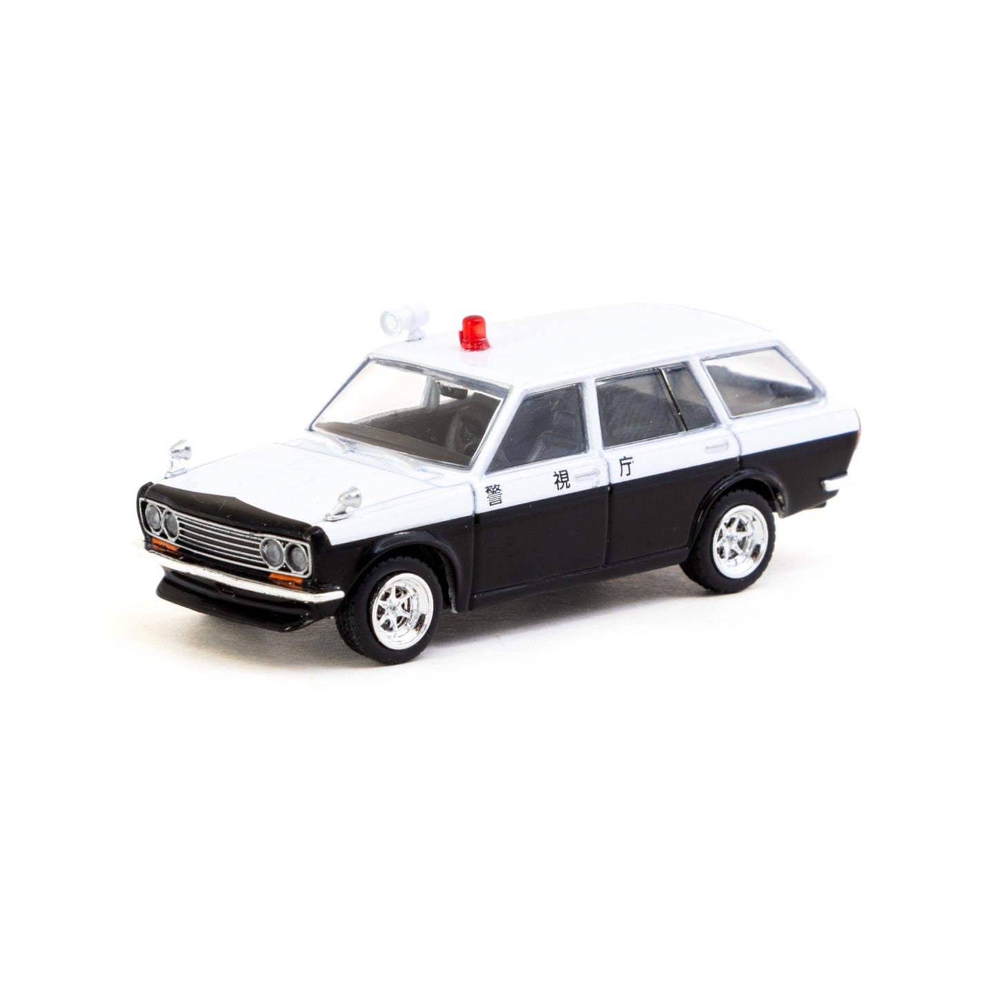 Tarmac Works - Datsun Bluebird 510 Wagon - Police Car - T64G-026-PC