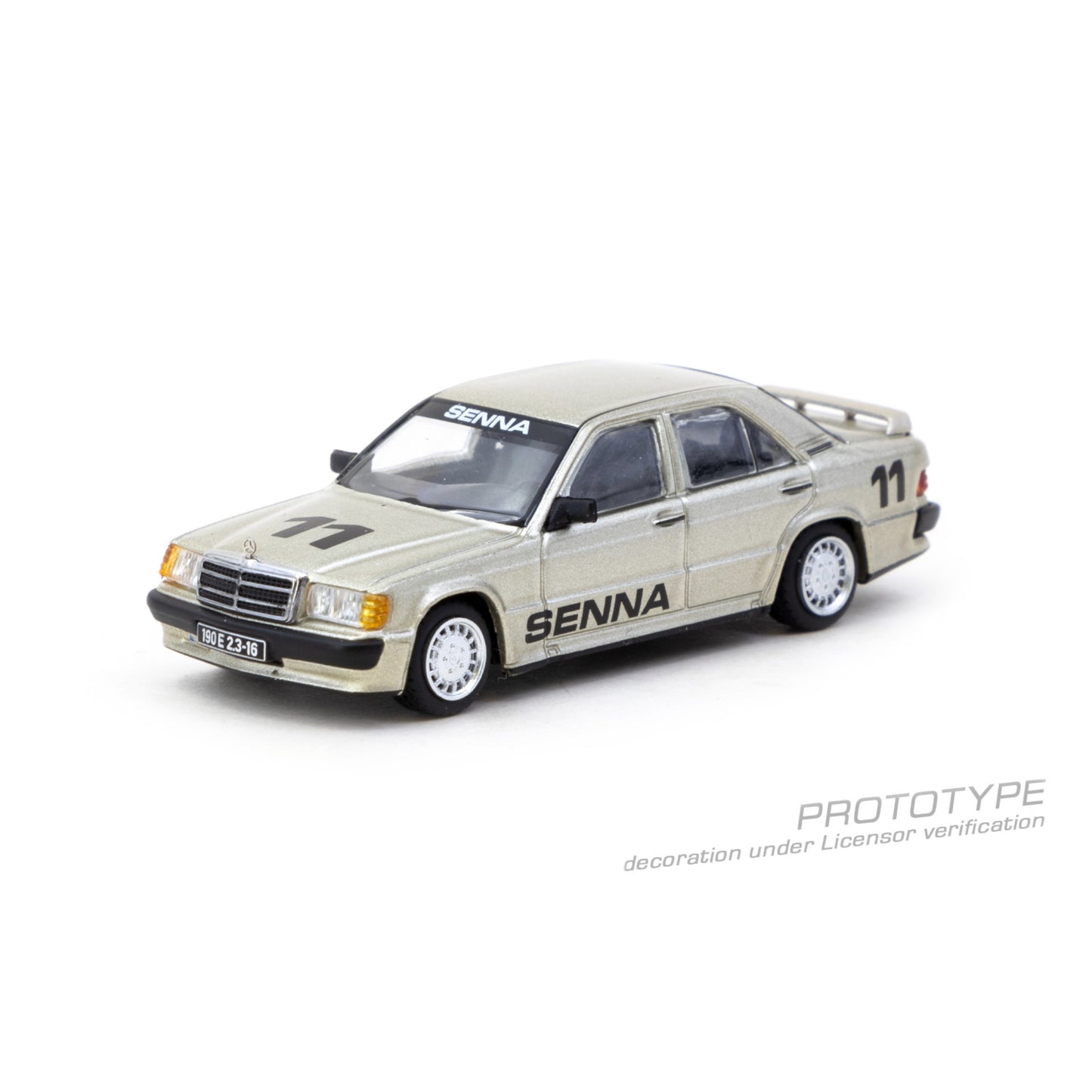 Tarmac Works - Pre-Order - Mercedes-Benz 190 E 2.3-16 *Ayrton Senna* Race of Champion 1984