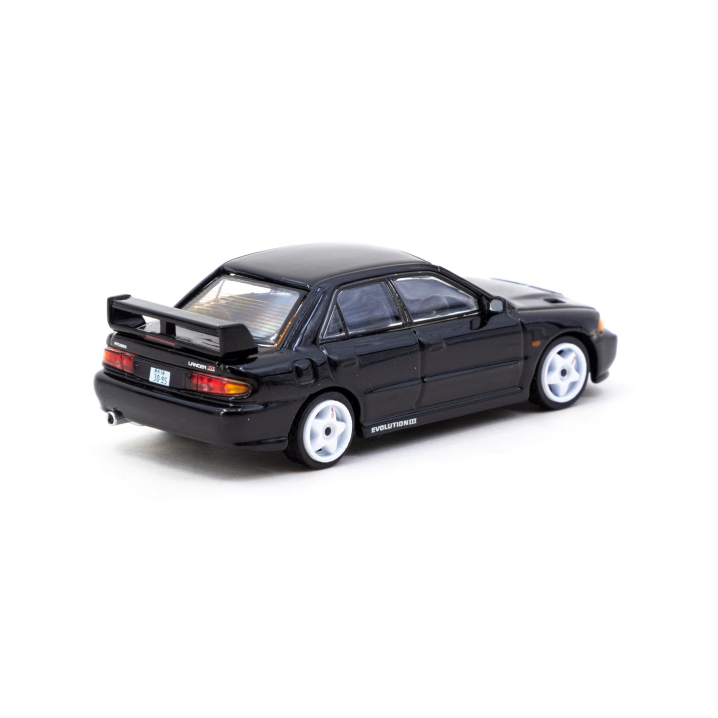 Tarmac Works - Mitsubishi Lancer GSR Evolution III, black - T64G-050-BK