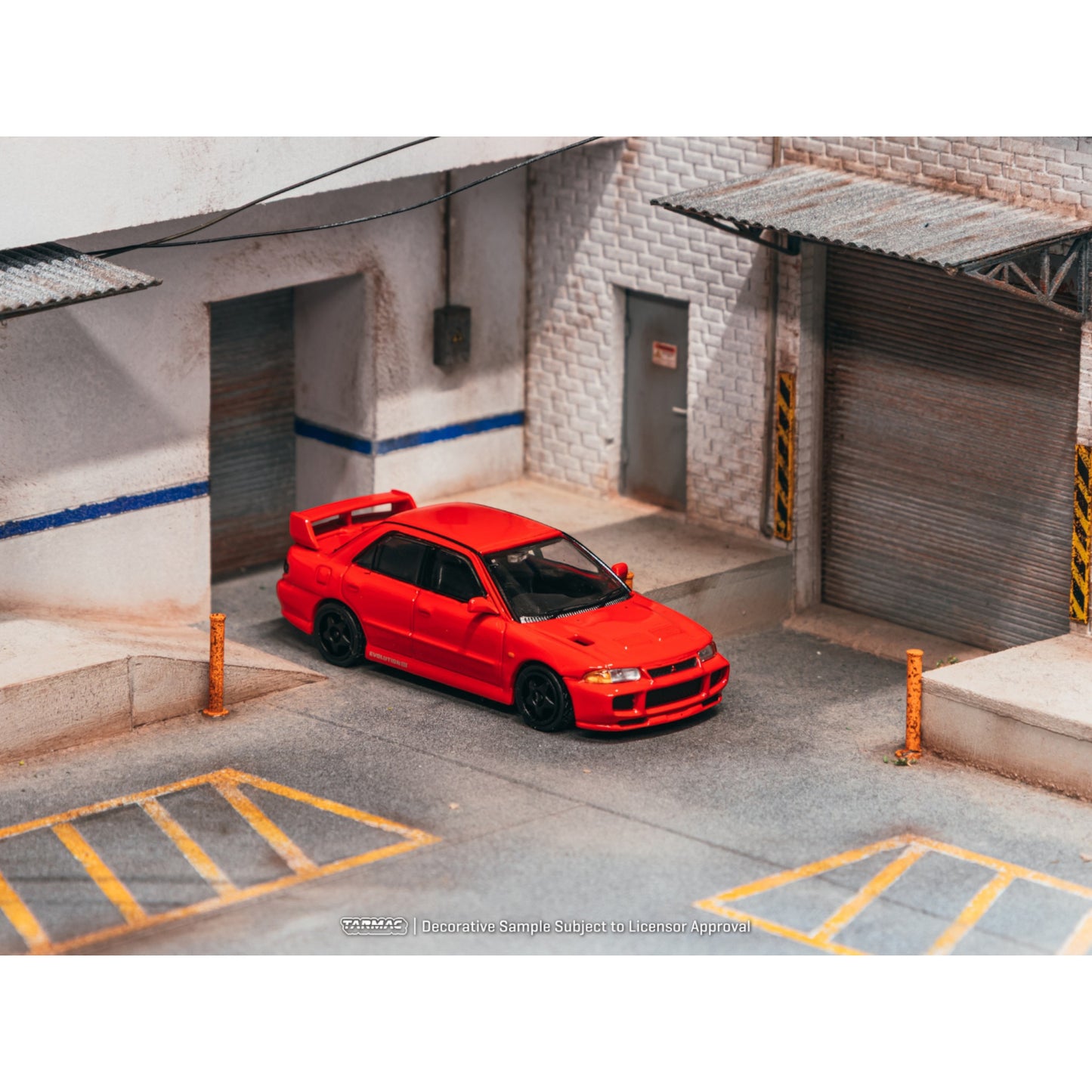 Tarmac Works - Pre-Order - 1995 Mitsubishi Lancer GSR Evo III, red - T64G-050-RE