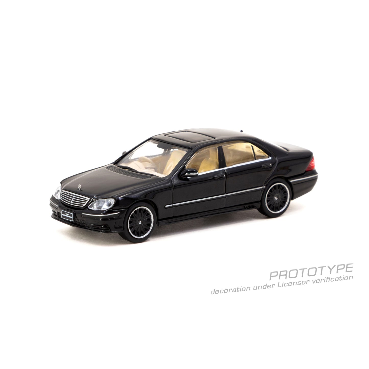 Tarmac Works - Pre-Order - Mercedes-Benz S-Class Wald, black - T64G-072-BK