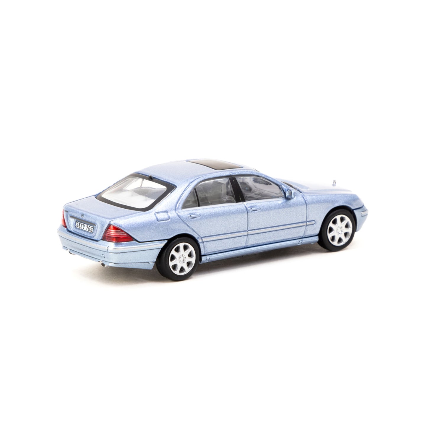 Tarmac Works - Mercedes Benz S-Class, horizon blue metallic - T64G-072-BL
