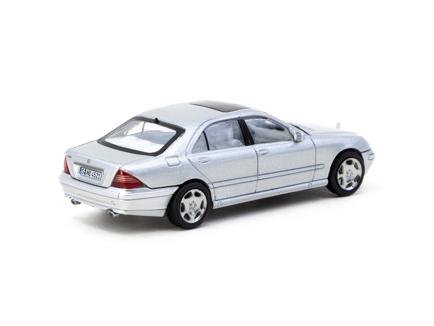 Tarmac Works - Mercedes-Benz S-Class, brilliant silver metallic - T64G-072-SL