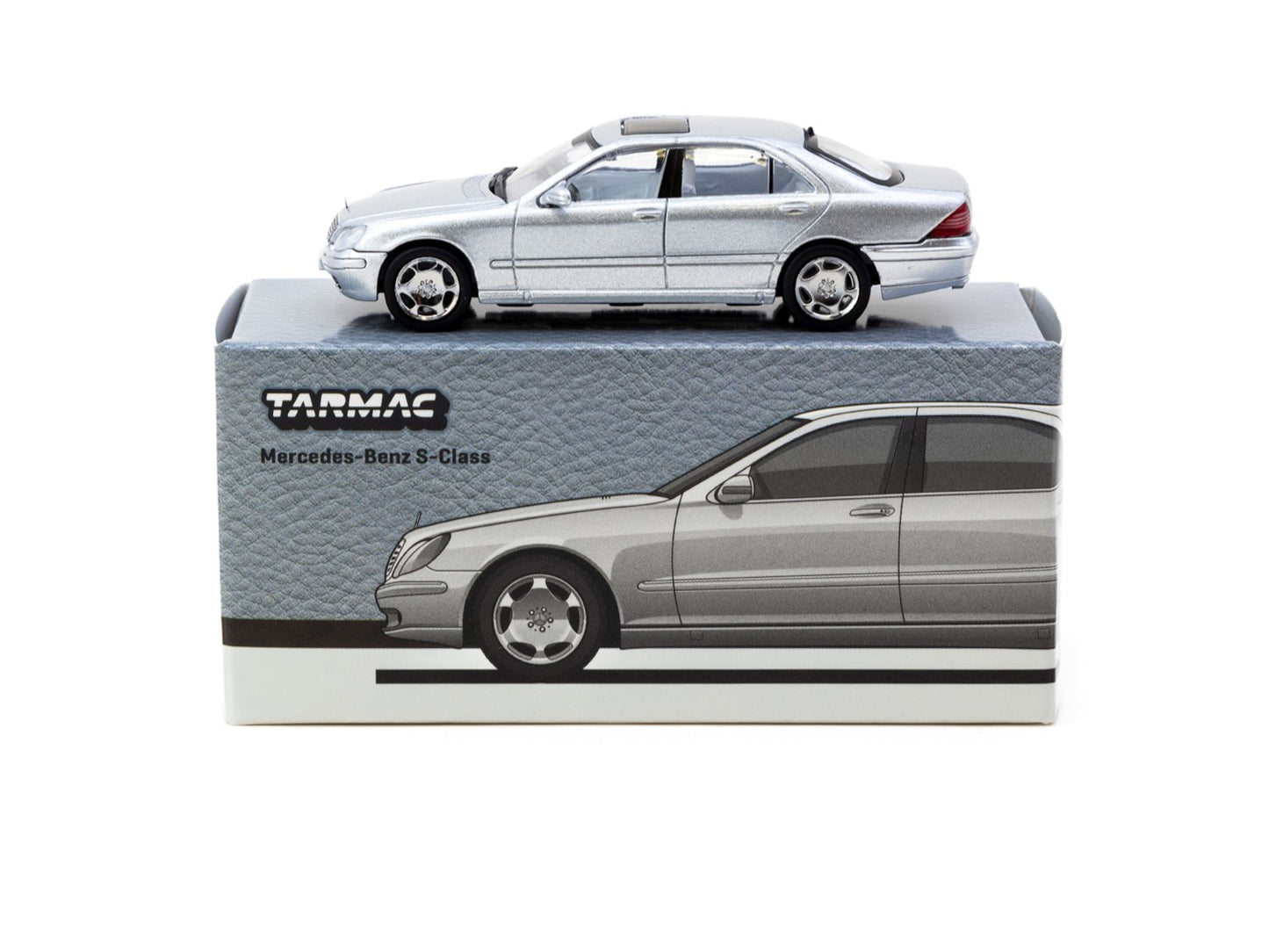 Tarmac Works - Mercedes-Benz S-Class, brilliant silver metallic - T64G-072-SL