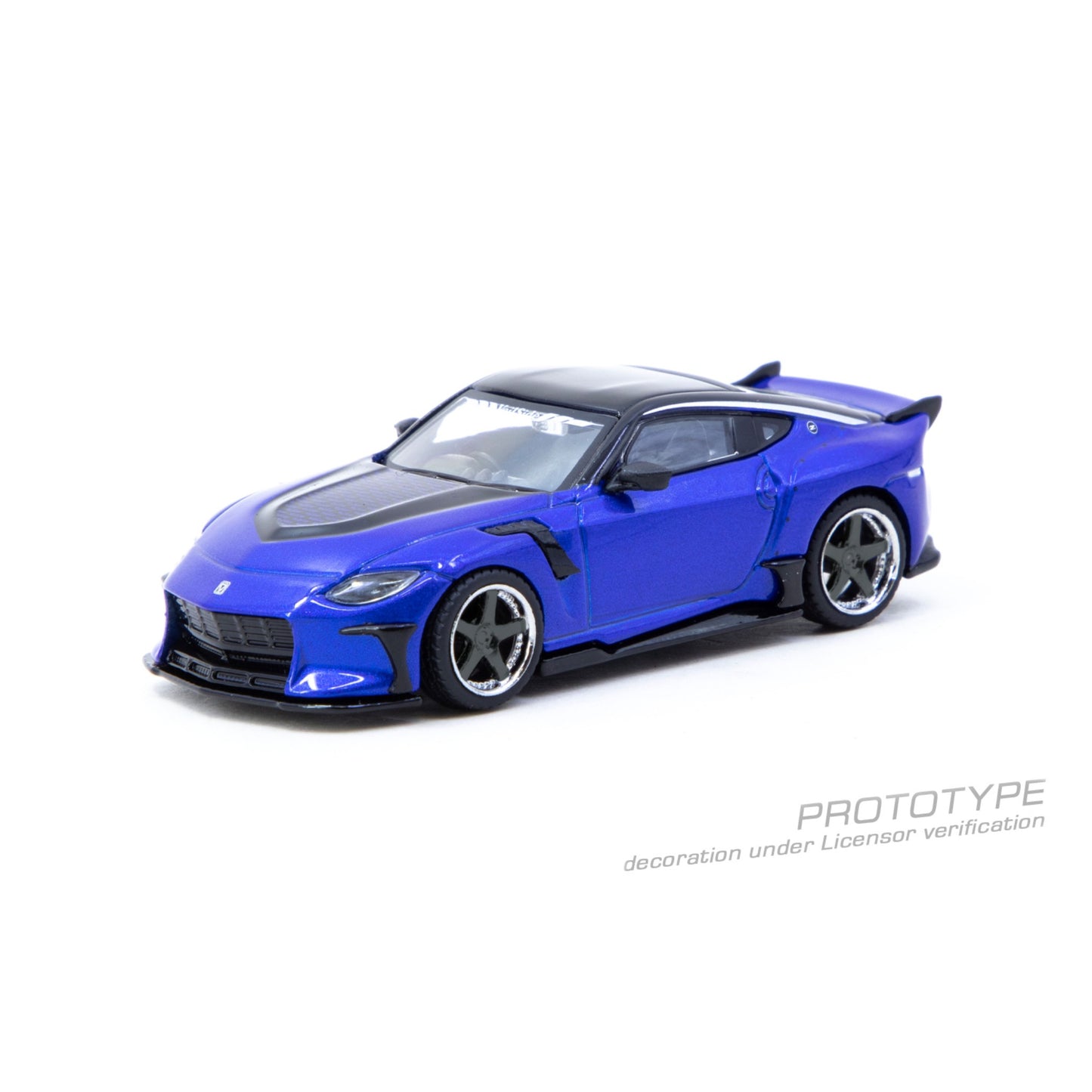 Tarmac Works - Pre-Order - Nissan VeilSide FFZ400 Fairlady Z, blue - T64G-074-BL
