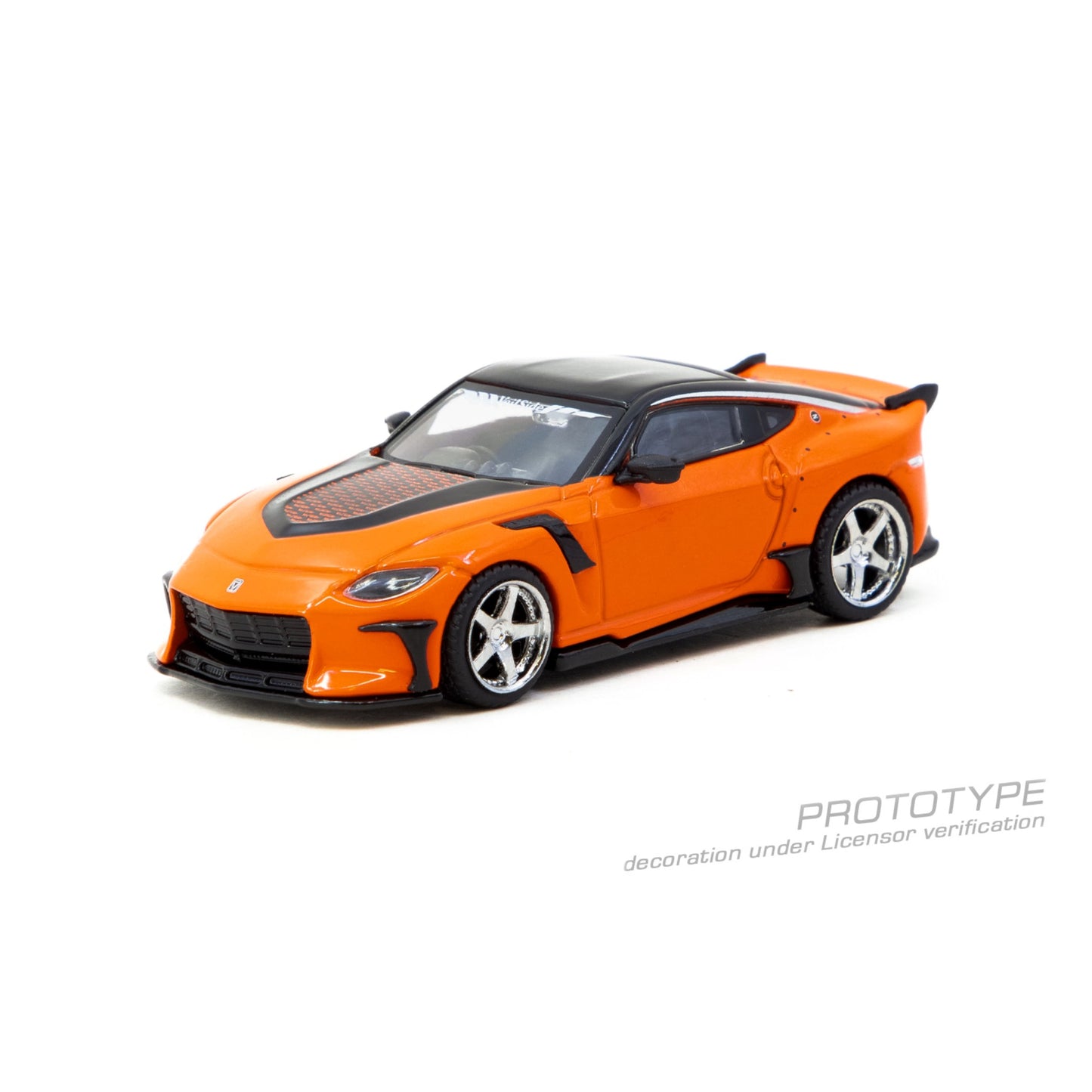 Tarmac Works - Nissan VeilSide FFZ400 Fairlady Z, orange - T64G-074-OR