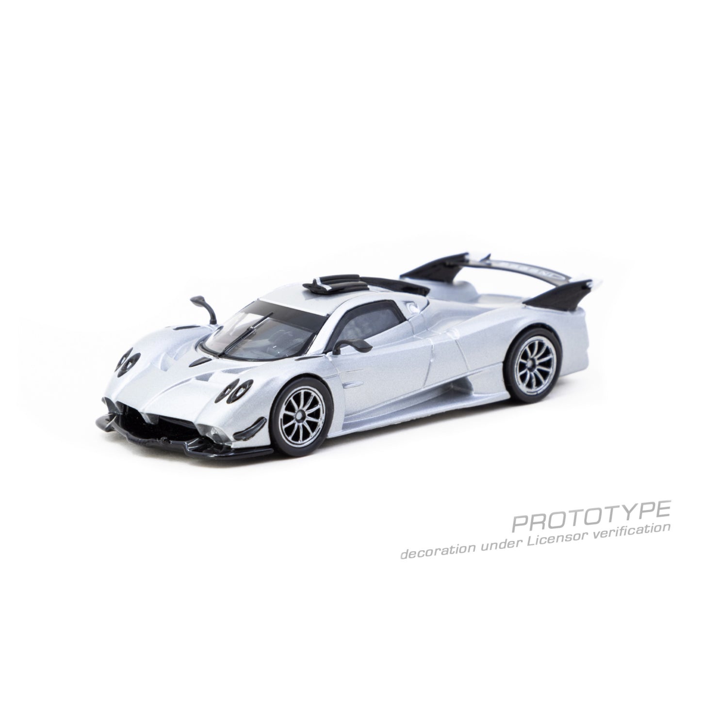 Tarmac Works - Pagani Huayra R, satin silver - T64G-TL035-SL