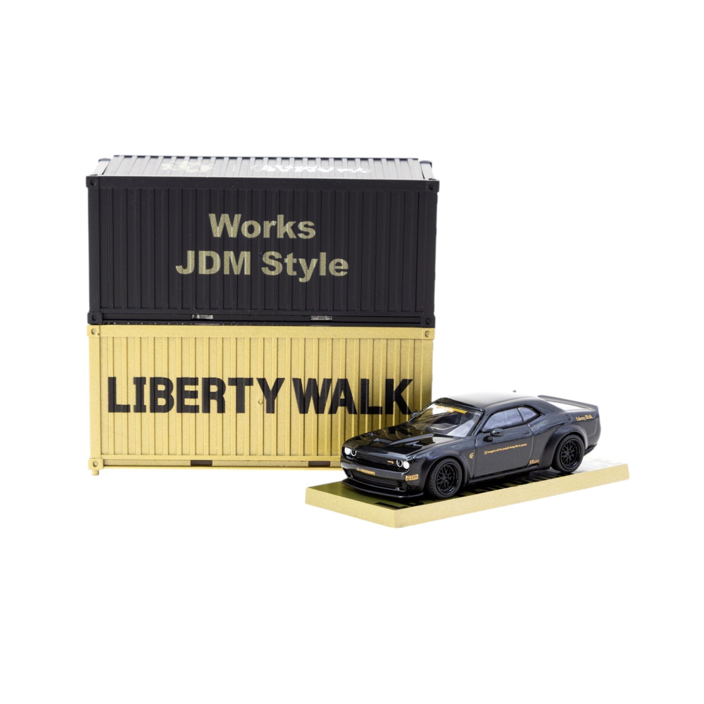 Tarmac Works - Pre-Order - Dodge Challenger SRT Hellcat *LB-WORKS* - T64G-TL039-BK