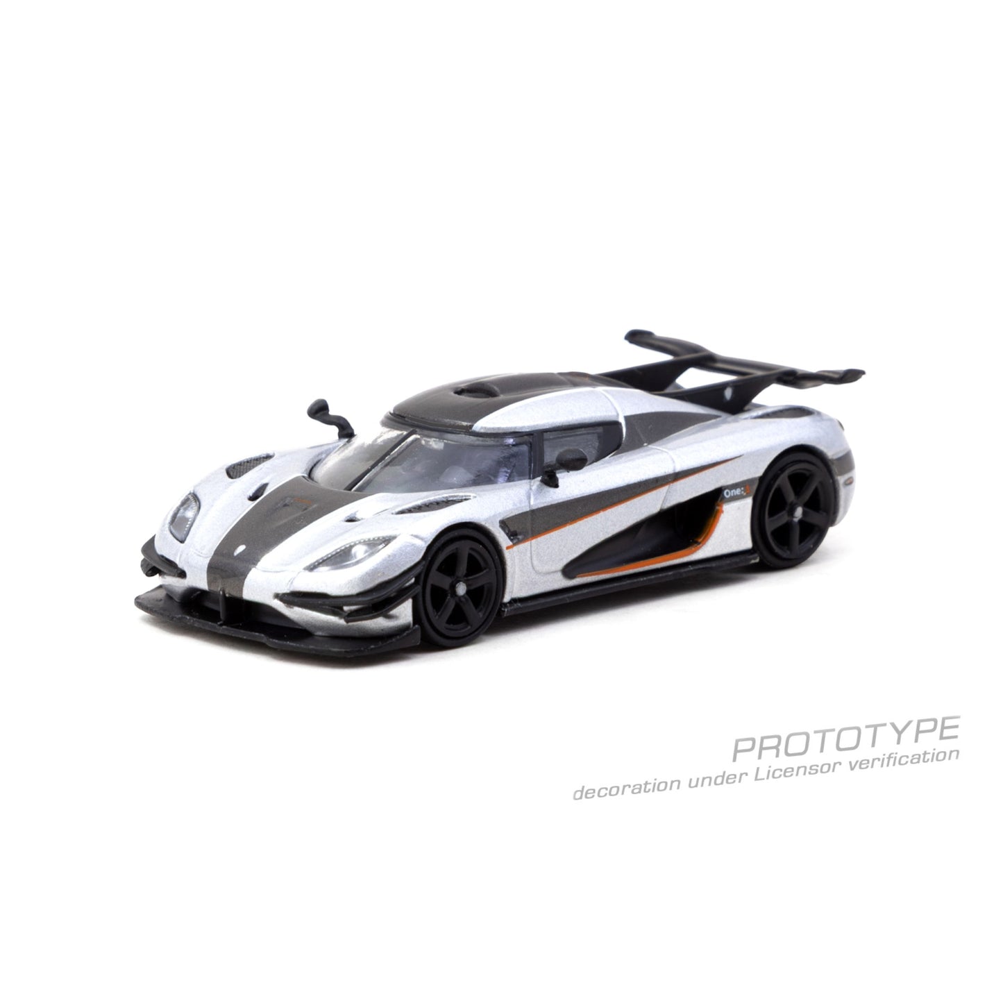 Tarmac Works - Pre-Order - Koenigsegg One:1, silver - T64G-TL054-SL