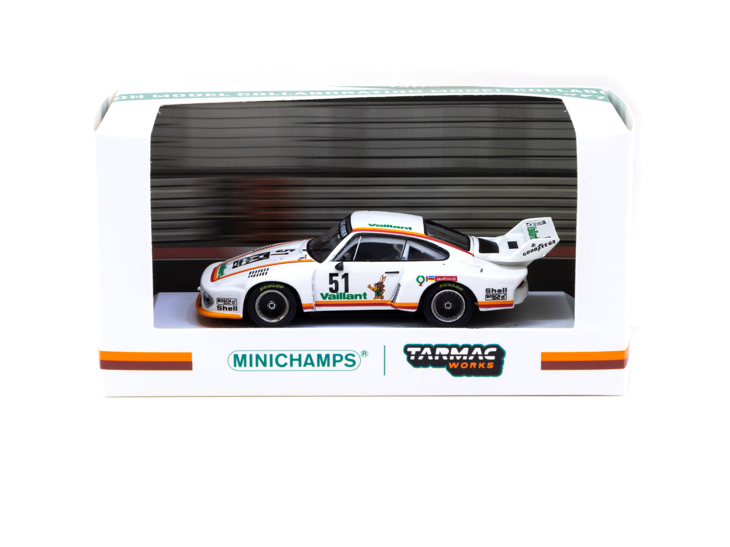 Tarmac Works x Minichamps - Porsche 935/77 #51 DRM Zolder - T64MC-002-VAL - 1:64