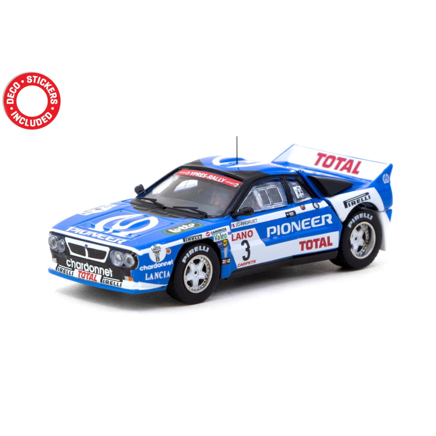 Tarmac Works - Lancia 037 Rallye Pioneer - T64P-TL002-83YR03