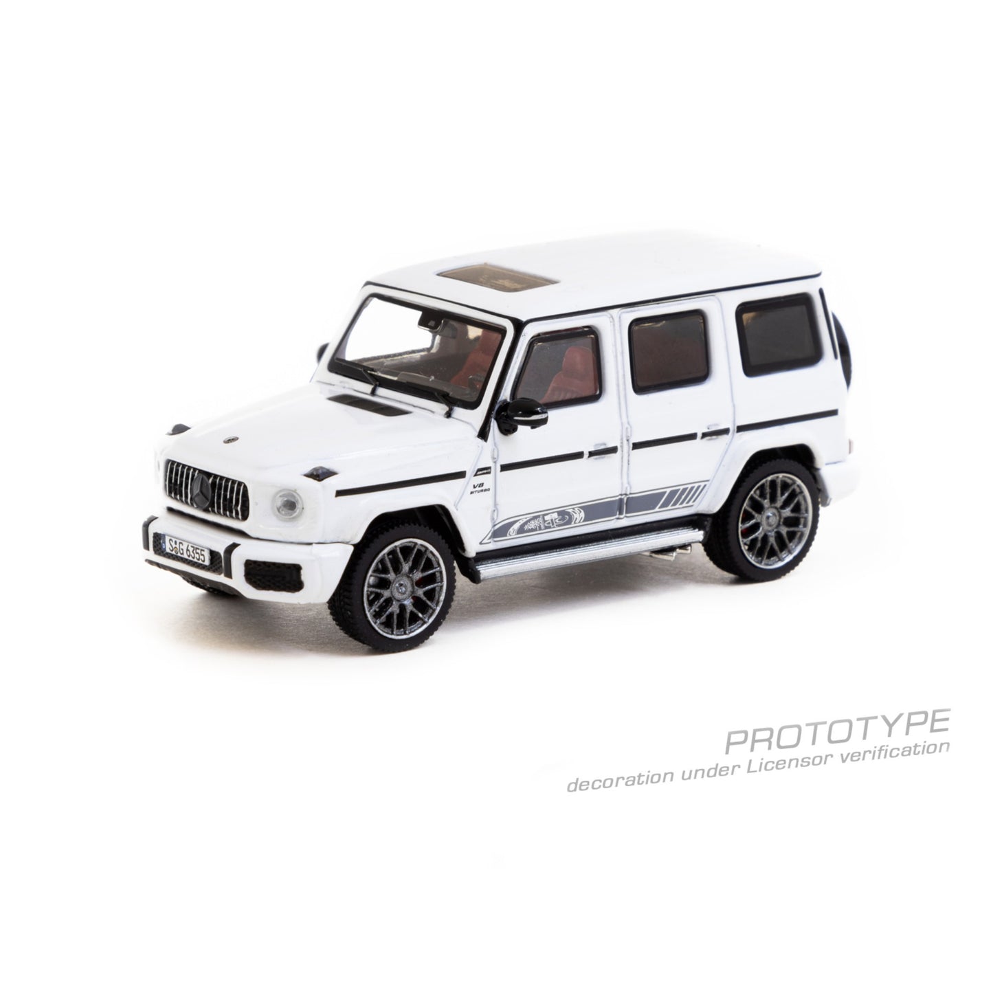 Tarmac Works - Mercedes AMG G63 , white - Edition 55 - T64R-040-WH