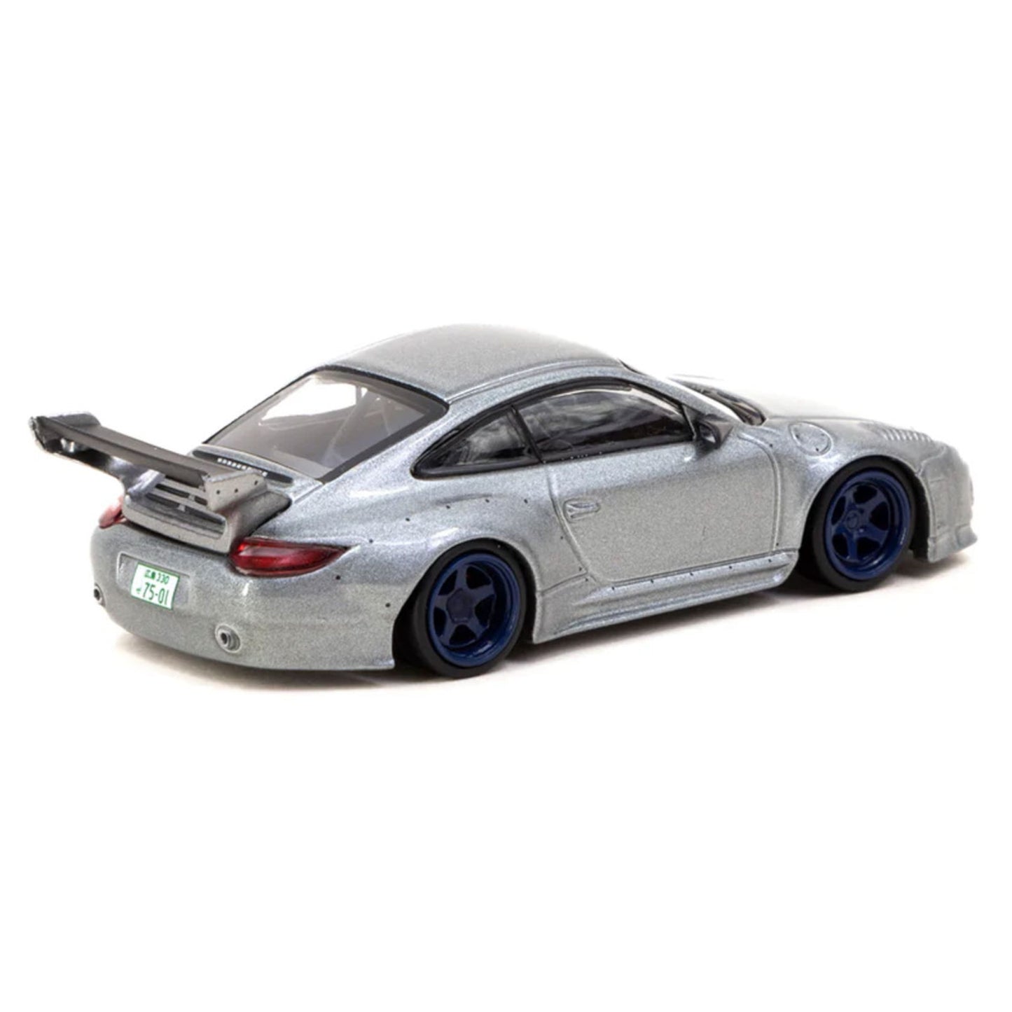 Tarmac Works - Porsche Old & New 997, grey metallic - T64R-TL053-GRY