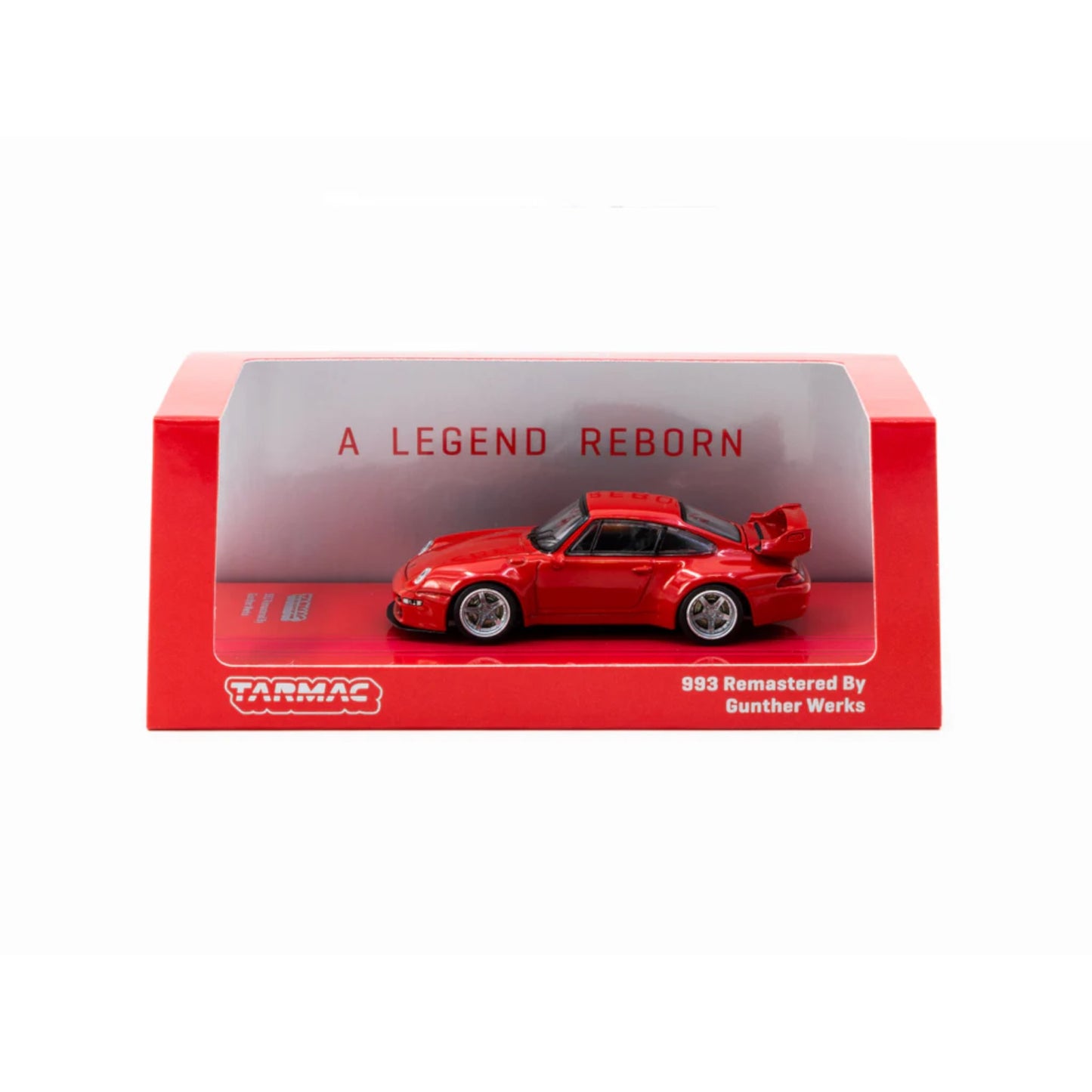 Tarmac Works - Porsche 993 Remastered by Gunther Werks, red - T64R-TL054-RE