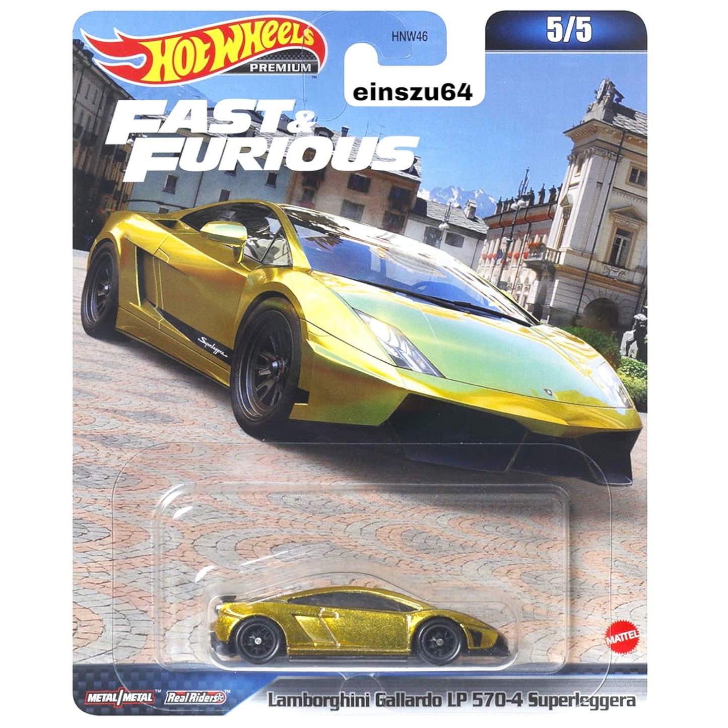 Hot Wheels 2023 - Fast & Furious - Lamborghini Gallardo LP570-4 Superleggera - 1:64