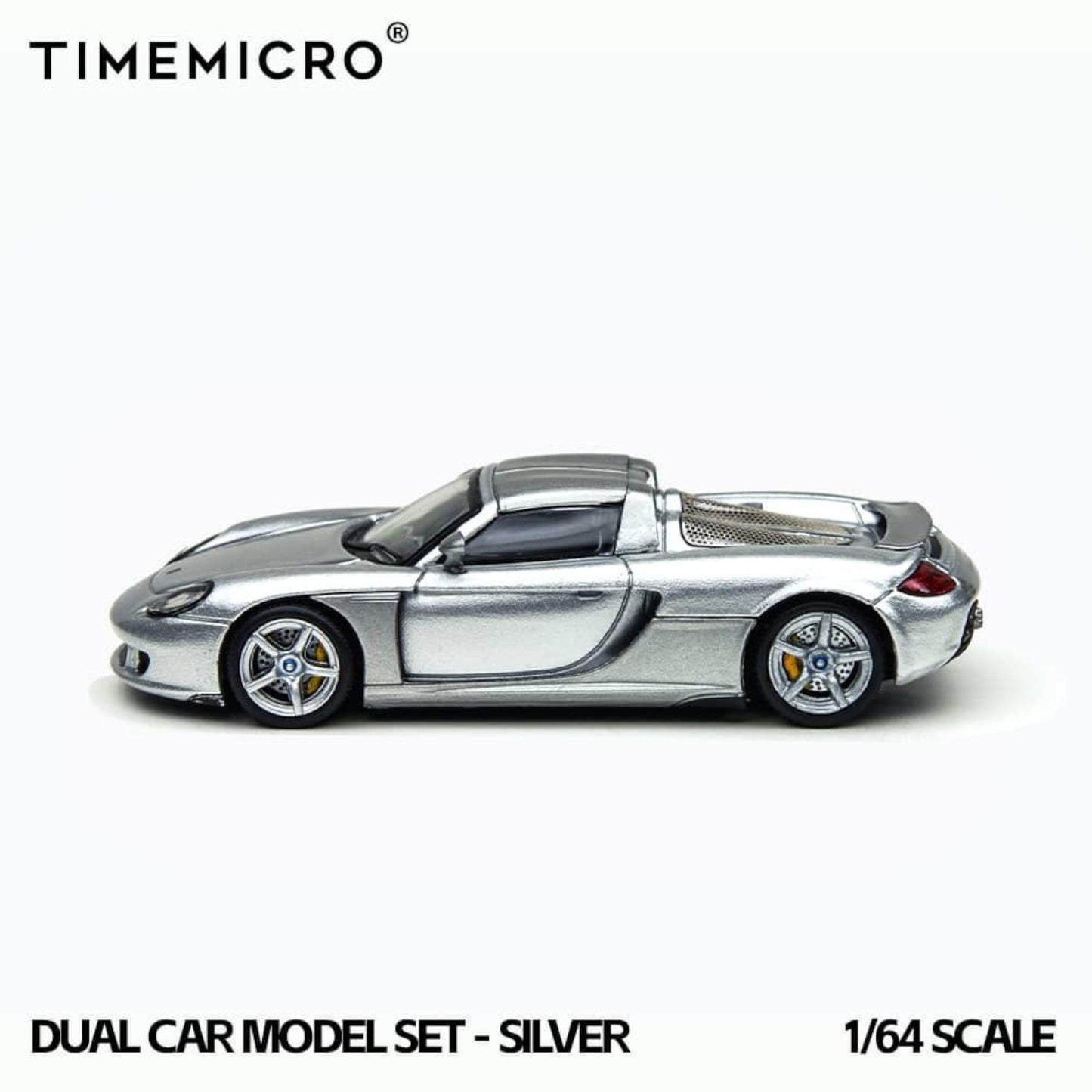 Time Micro - Pre-Order - 918 Spyder & CARRERA GT Double Pac, silver - TM643529-T - Boxset
