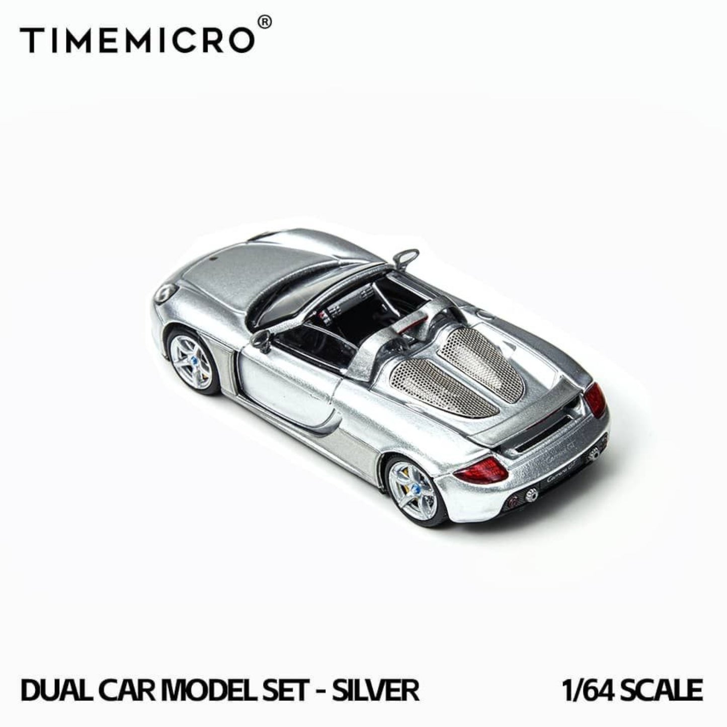 Time Micro - Pre-Order - 918 Spyder & CARRERA GT Double Pac, silver - TM643529-T - Boxset