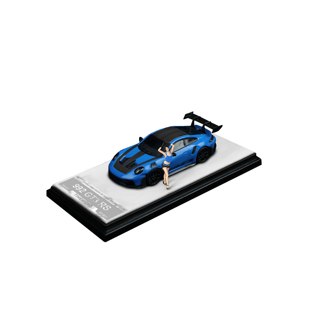 Time Micro - Pre-Order - Porsche 992 GT3 RS Starry Blue mit Figur - TM644636-1