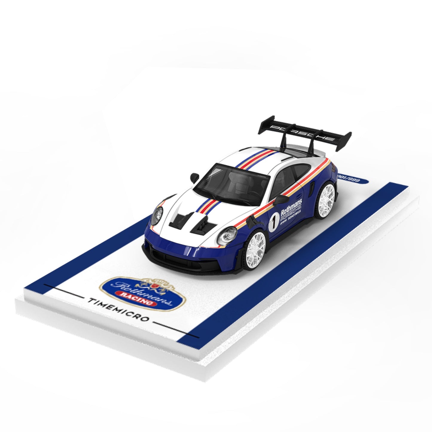 TimeMicro - Pre-Order - Porsche 992 GT3 RS, Rothmanns - TM644637